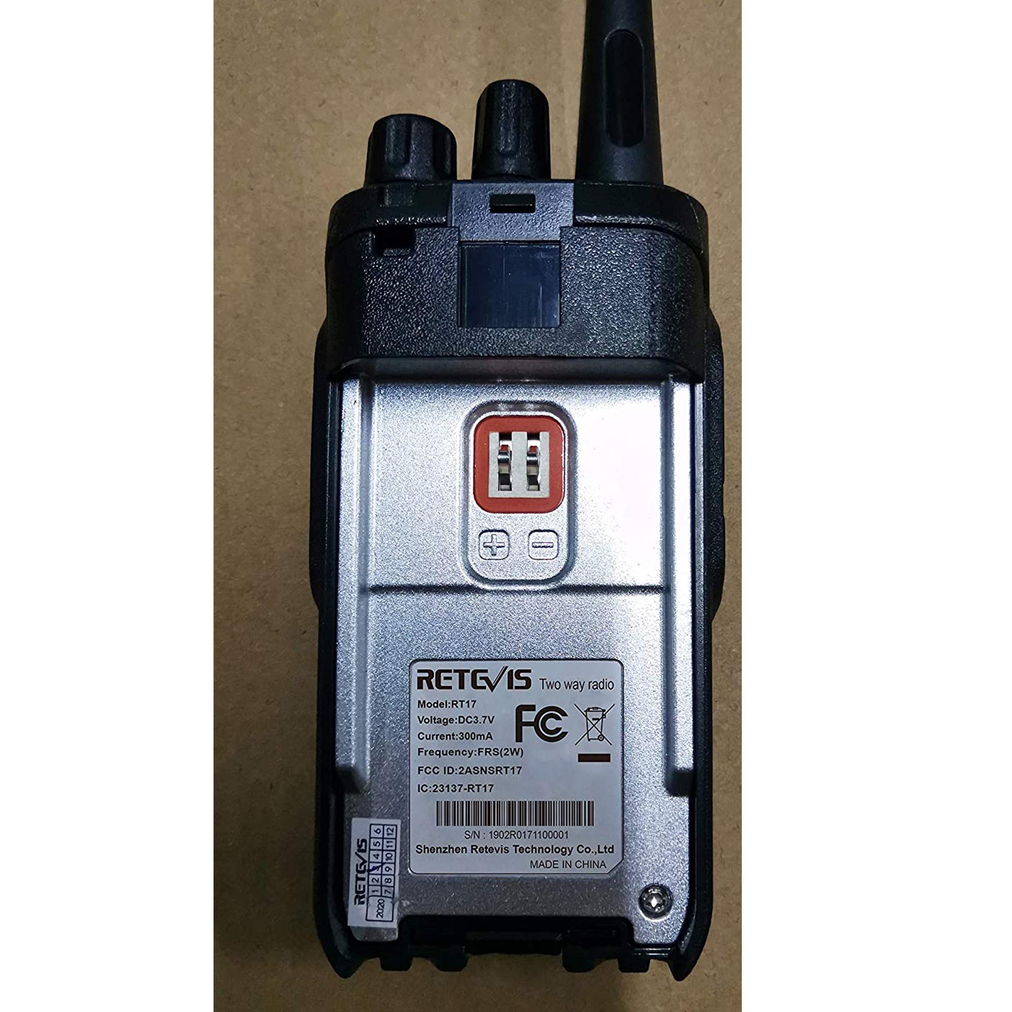 Retevis RT17 Walkie Talkies Long Range, Durable Two Way Radio Rechargeable with USB Charger Base, Portable 2 Way Radios with Earpieces Mic, for Adults School Security Warehouse Construction(6 Pack)