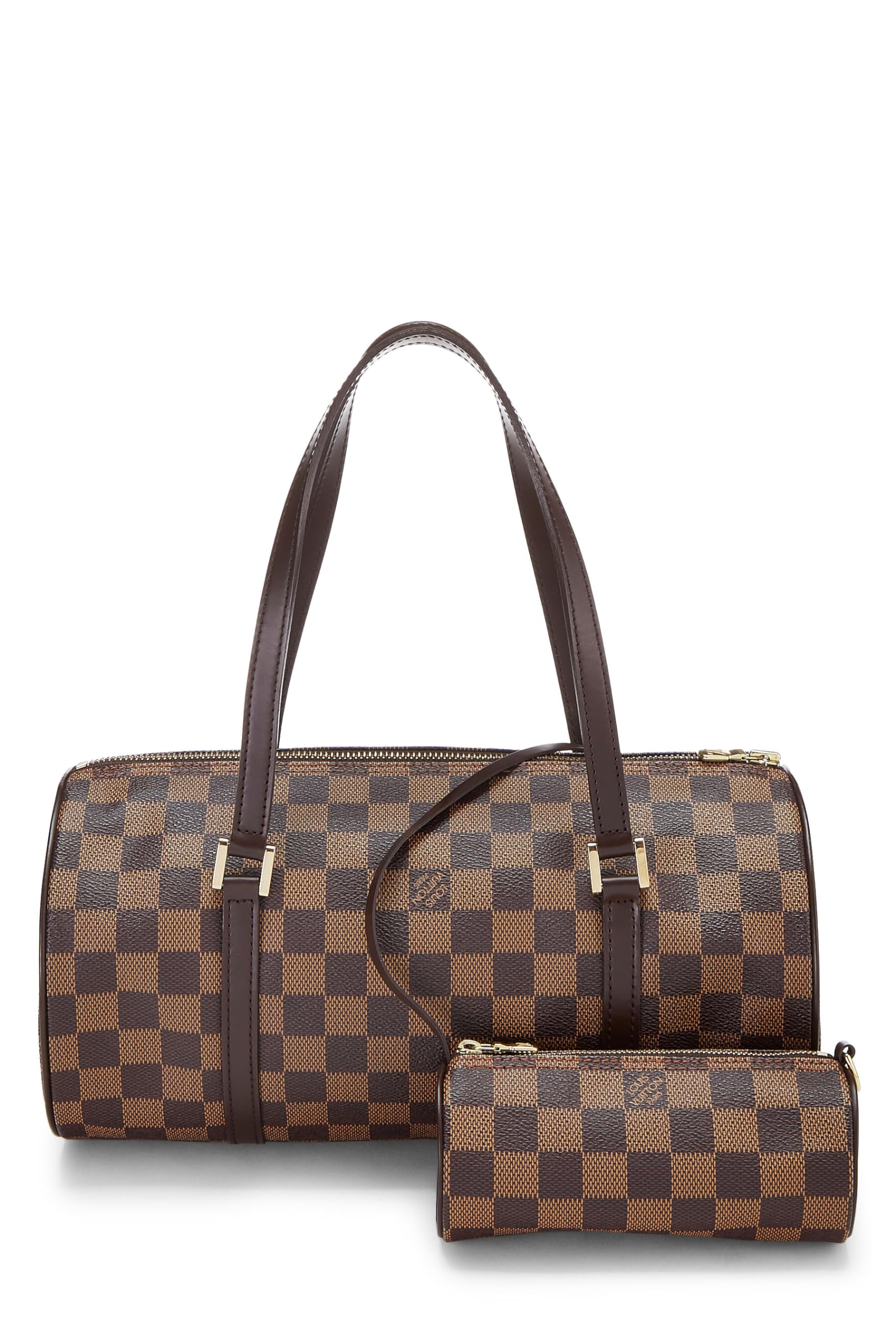 Louis Vuitton, Pre-Loved Damier Ebene Papillon 30 & Mini Set, Brown