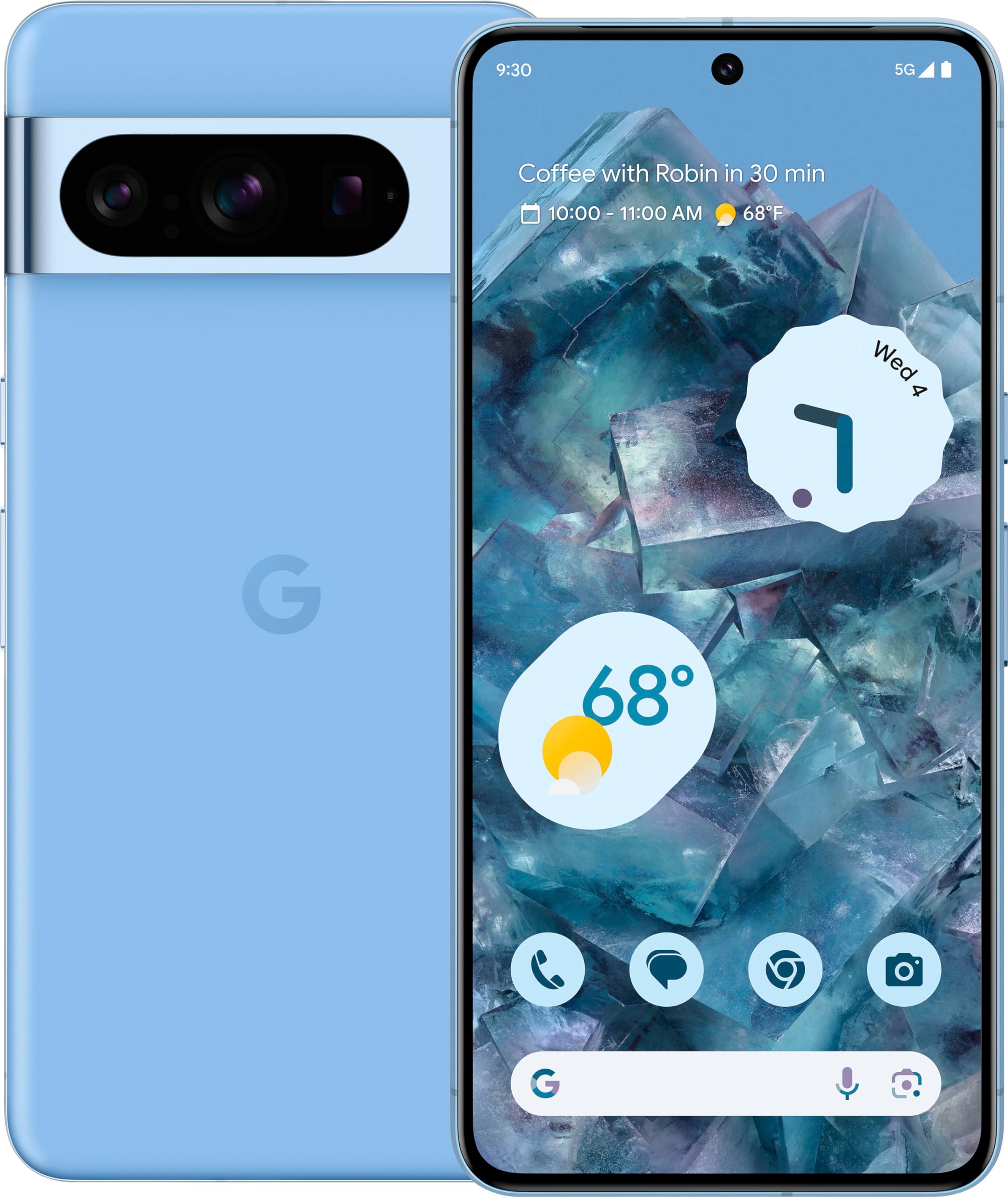 Google Pixel 8 Pro - Bay - 128gb - (Verizon Only) - (Renewed)