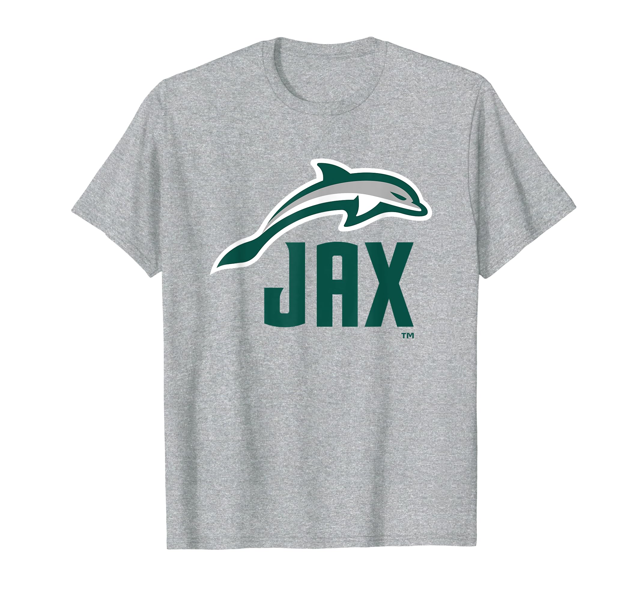 Jacksonville Dolphins Icon Gray Officially Licensed T-Shirt