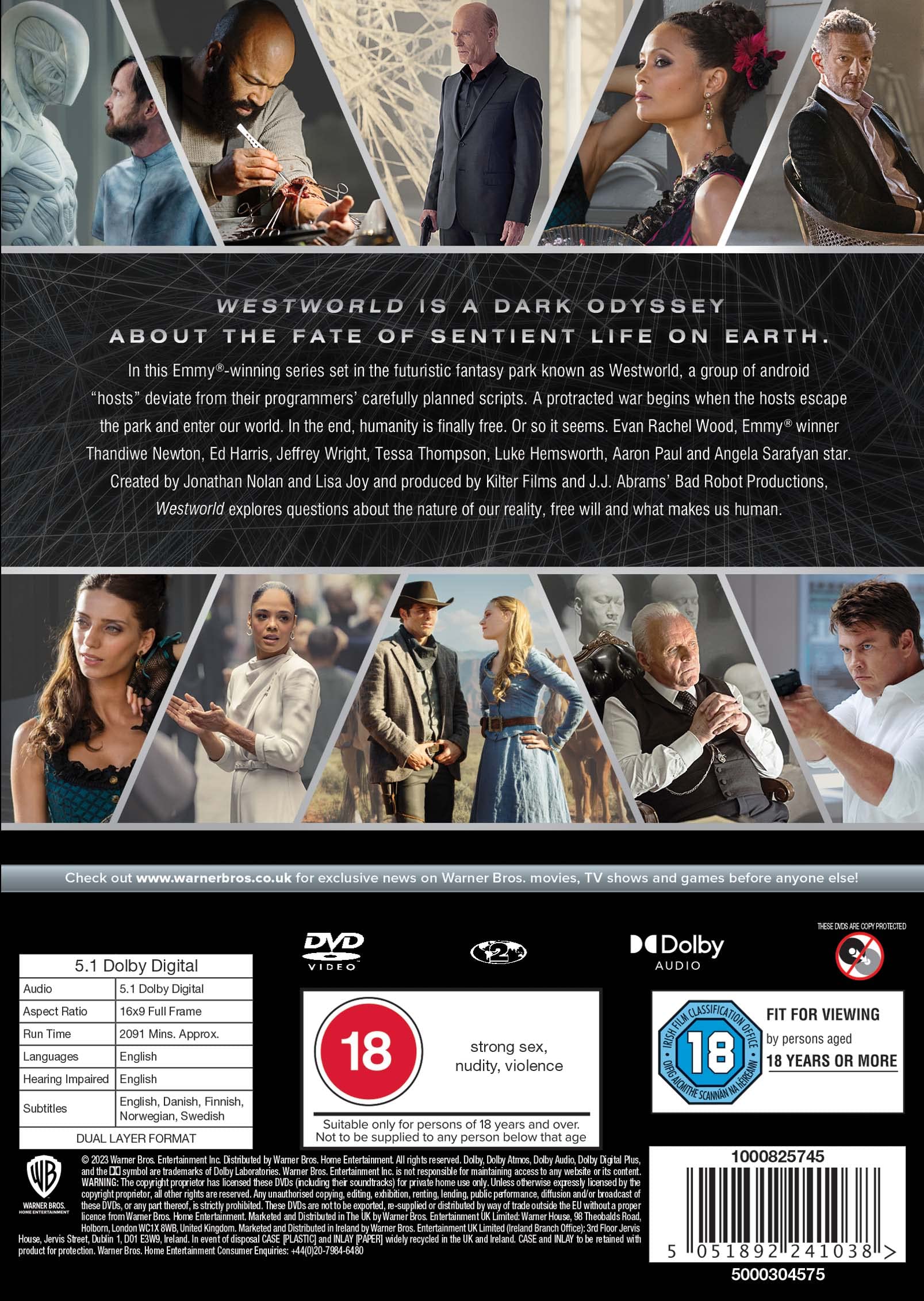 Westworld: The Complete Series [DVD] [2022] [2023]