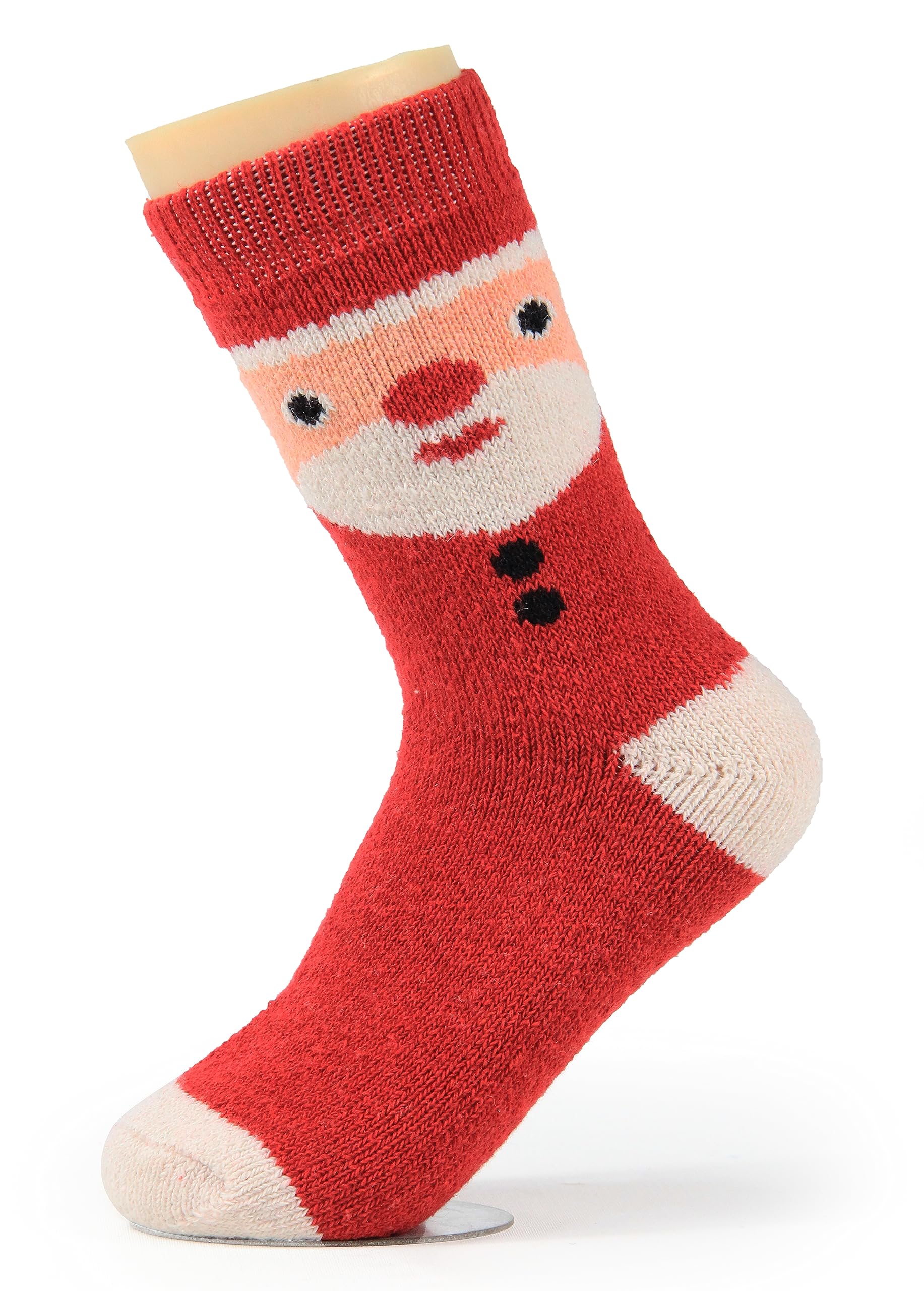 BomKinta Women Winter Solid Boots Socks Thick Warm Wool Socks Cozy Crew Socks for Women Christmas Gift