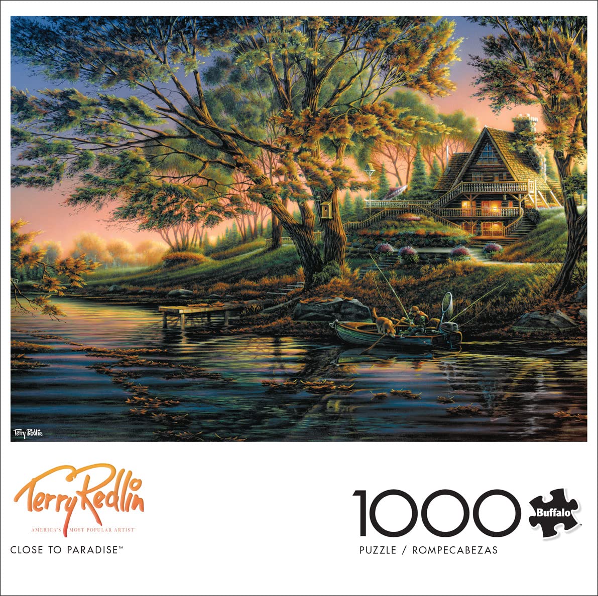 Buffalo Games - Terry Redlin - Close to Paradise - 1000 Piece Jigsaw Puzzle for Adults Challenging Puzzle Perfect for Game Nights - Finished Puzzle Size is 26.75 x 19.75