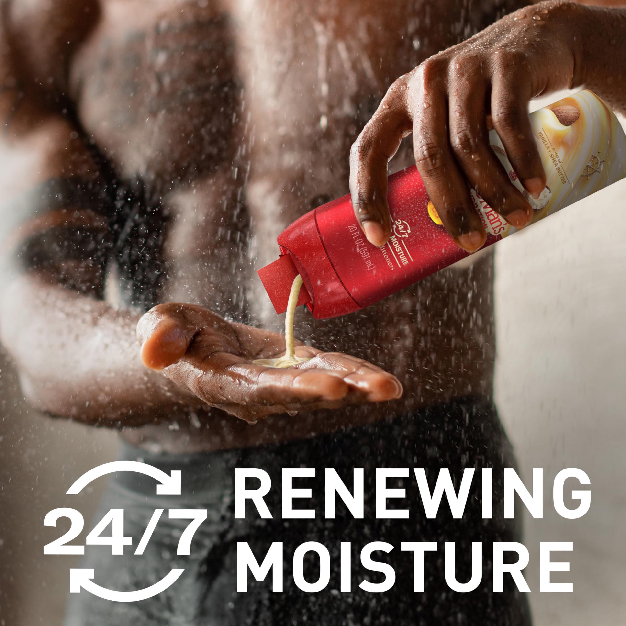 Old Spice Body Wash GentleMan’s Super Hydration for Men, 24/7 Renewing Moisture, Gentle on Skin, Vanilla + Shea Scent, 20 fl oz