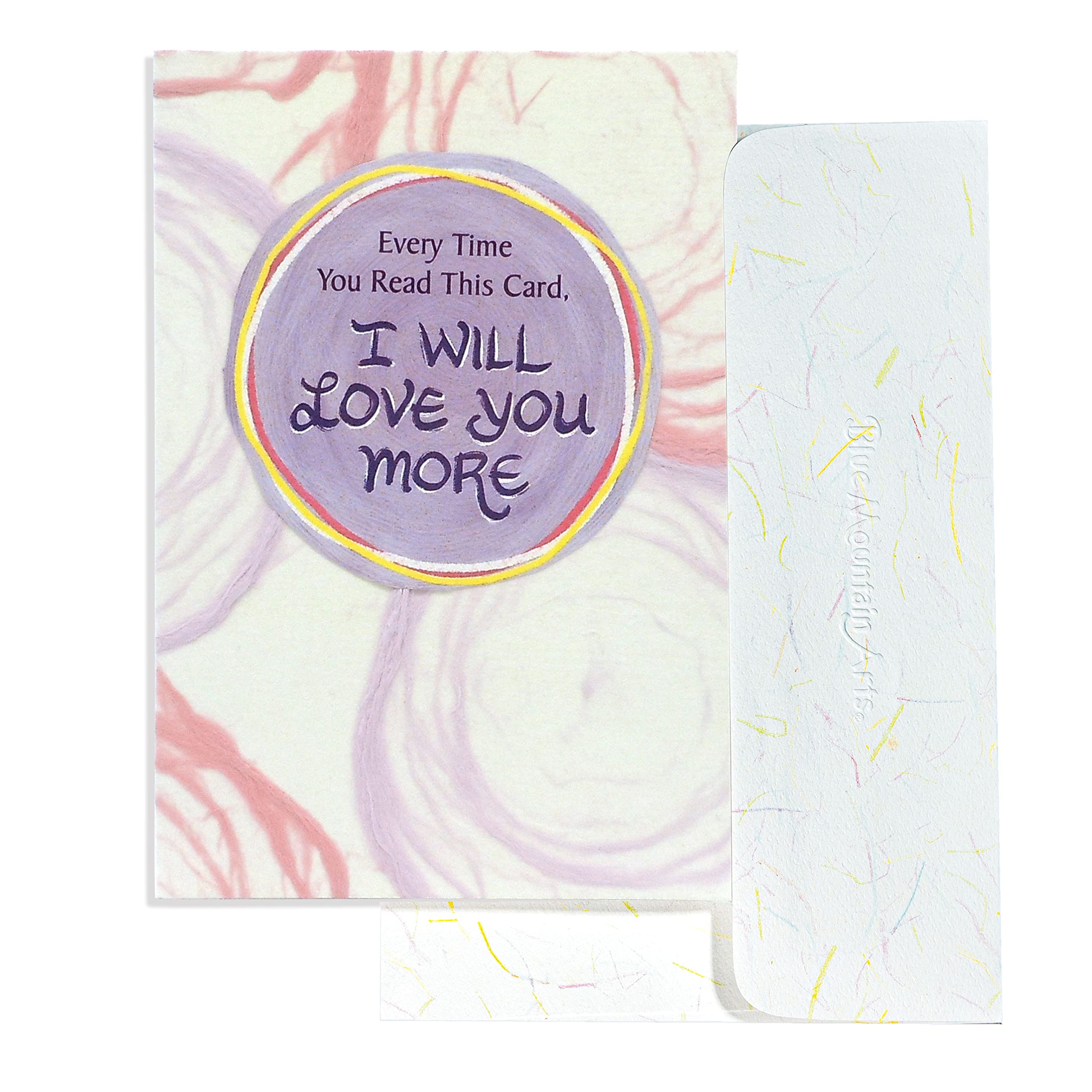 Blue Mountain Arts Love Card—Romantic Card, Anniversary Card, Just Because Card, Thinking of You Card (Every Time You Read This Card, I Will Love You More)