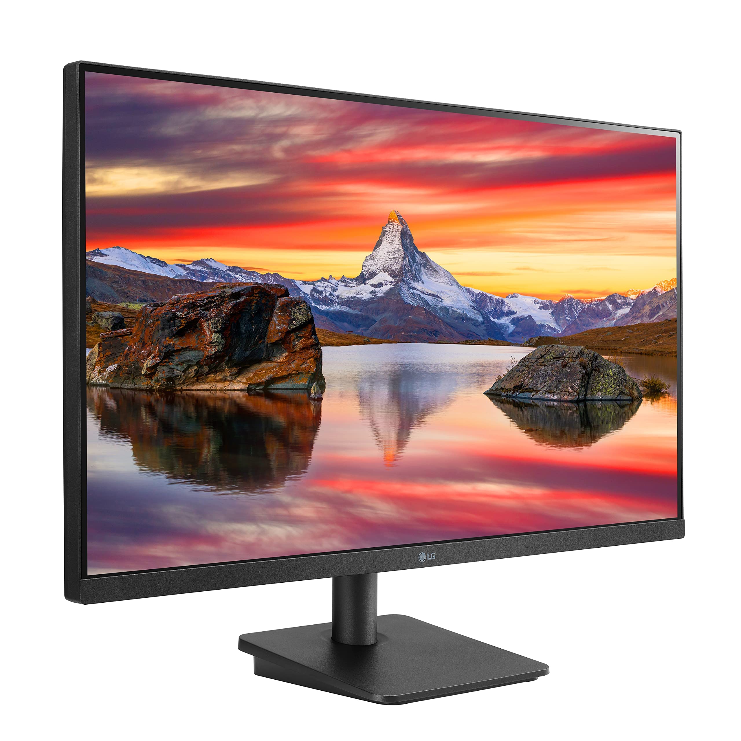 LG 27MP400-B 27 Inch Monitor Full HD (1920 x 1080) IPS Display with 3-Side Virtually Borderless Design, AMD FreeSync and OnScreen Control – Black