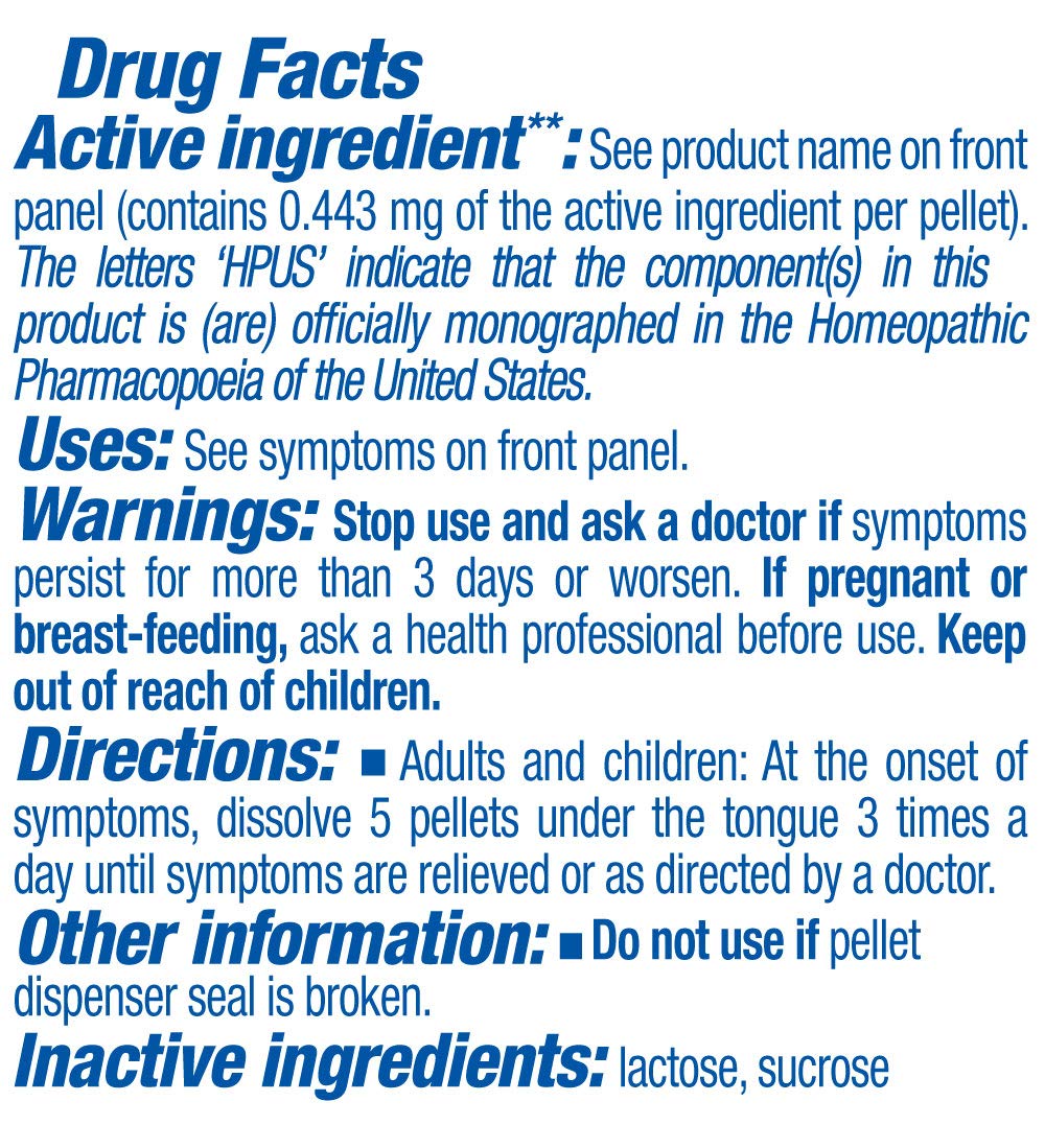 Boiron Salicylicum Acidum 6C Md 80 Pellets for Dizziness worsened by Damp Weather