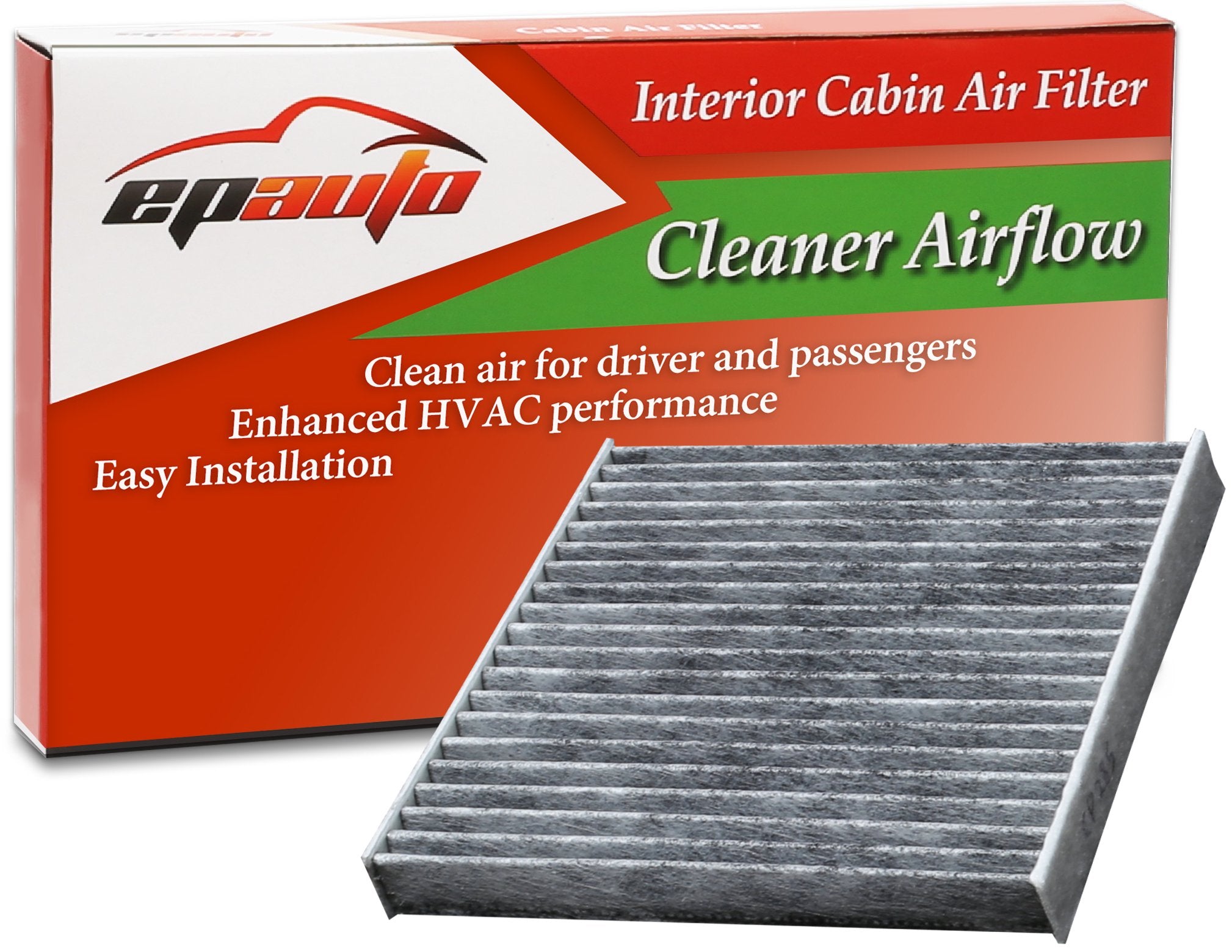 EPAuto CP285 (CF10285) Premium Cabin Air Filter includes Activated Carbon