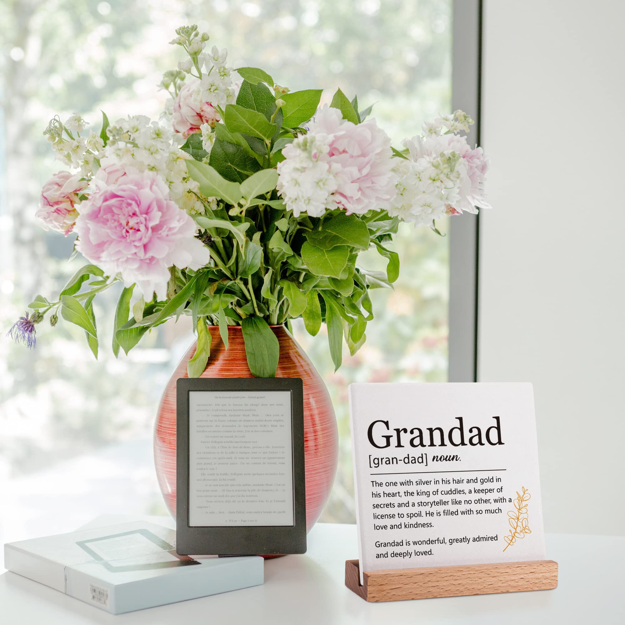Grandad Definition Gifts from Grandchildren, Father's Day Gifts for Grandpa, Best Grandpa Ever Gift Ideas, Grandfather Gifts for Men, Grandpa Birthday Gifts from Grandson Granddaughter