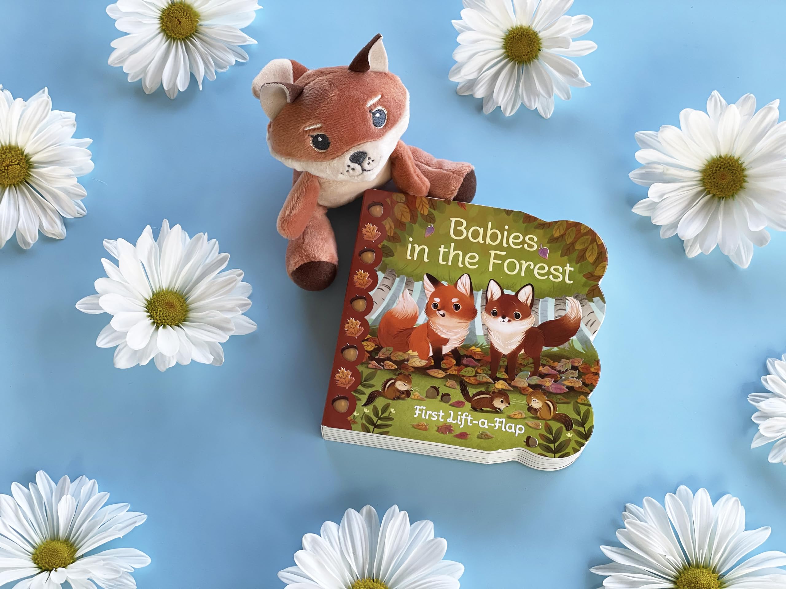 Babies in the Forest- A Lift-a-Flap Board Book for Babies and Toddlers, Ages 1-4 (Chunky Lift-A-Flap Board Book)