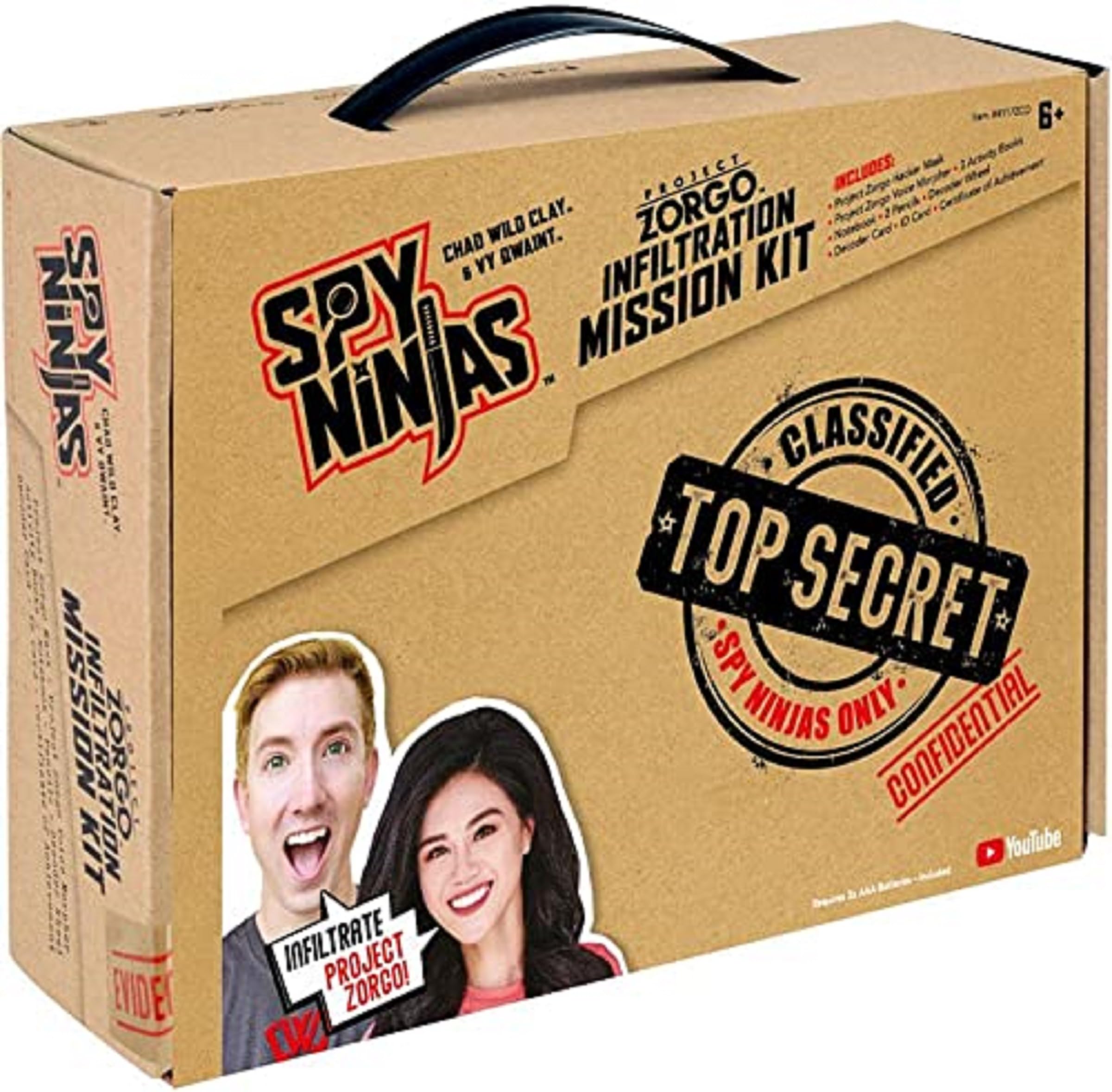 Spy Ninjas Project Zorgo Infiltration Mission Kit from Vy Qwaint and Chad Wild Clay