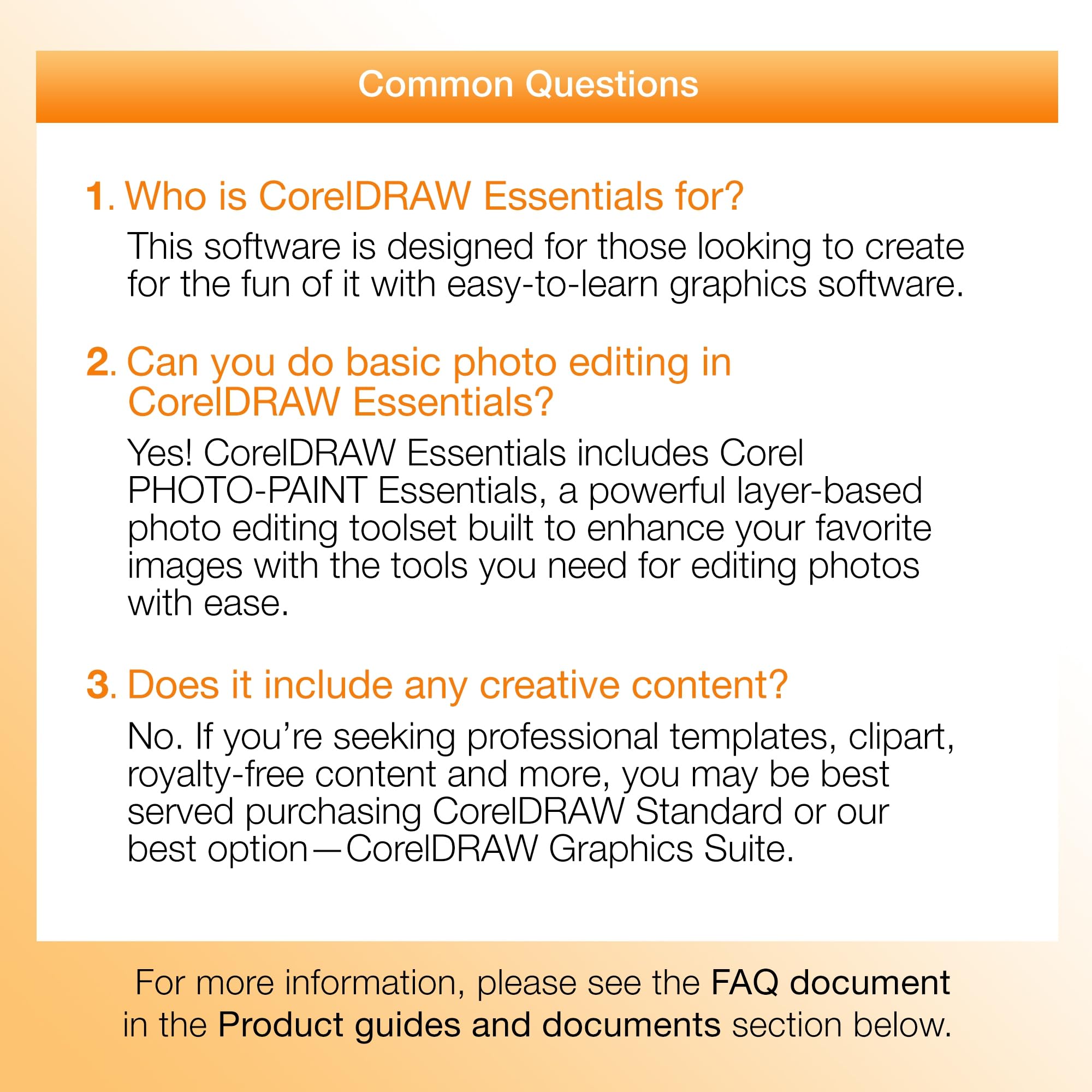 CorelDRAW Essentials 2024 | Graphics Design Software for Occasional Users | Illustration, Layout, and Photo Editing [PC Key Card]