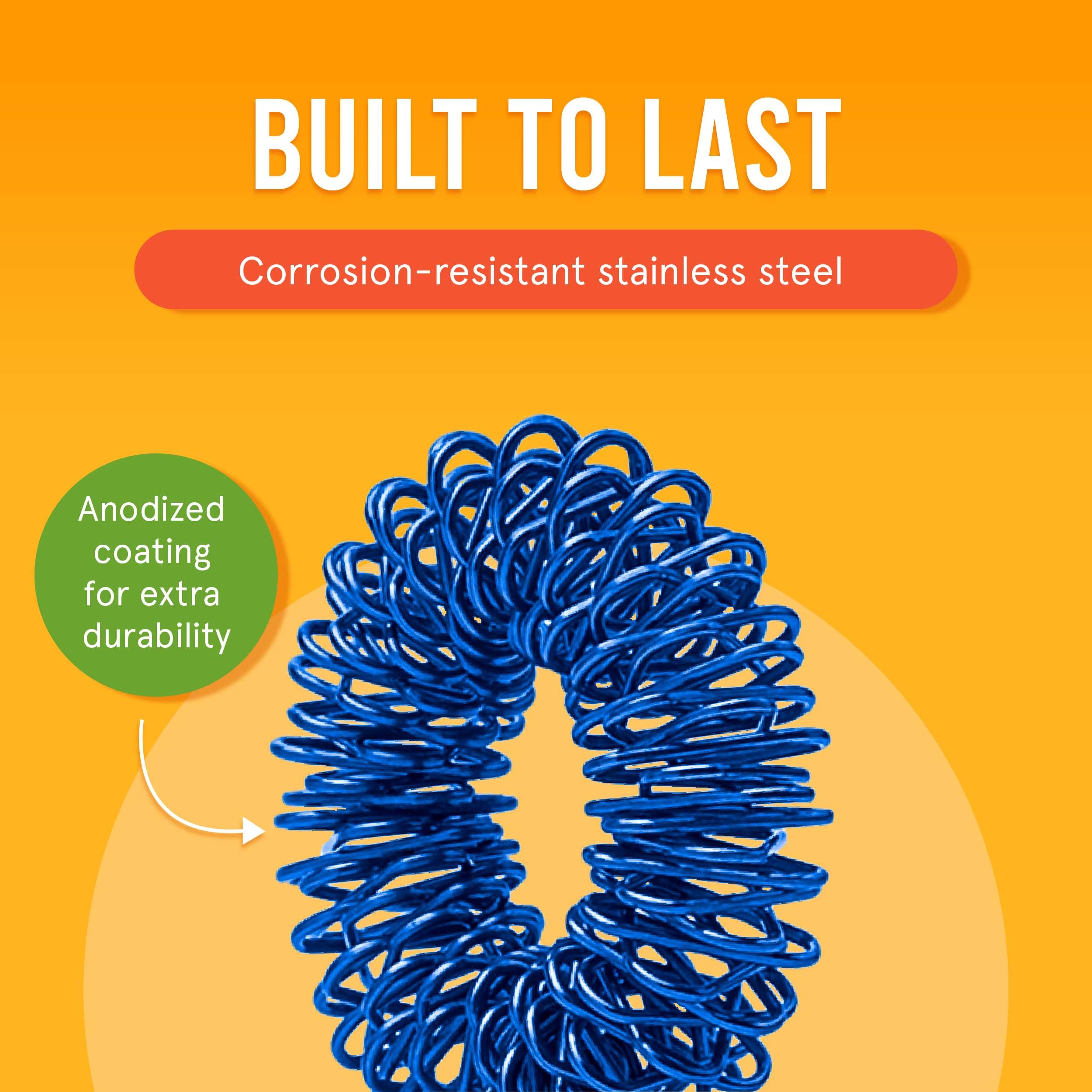 BunMo Fidget Ring Bundle | Spiky Sensory & Magnetic Rings | 3-Pack Fidgets for Adults & Teens 14+