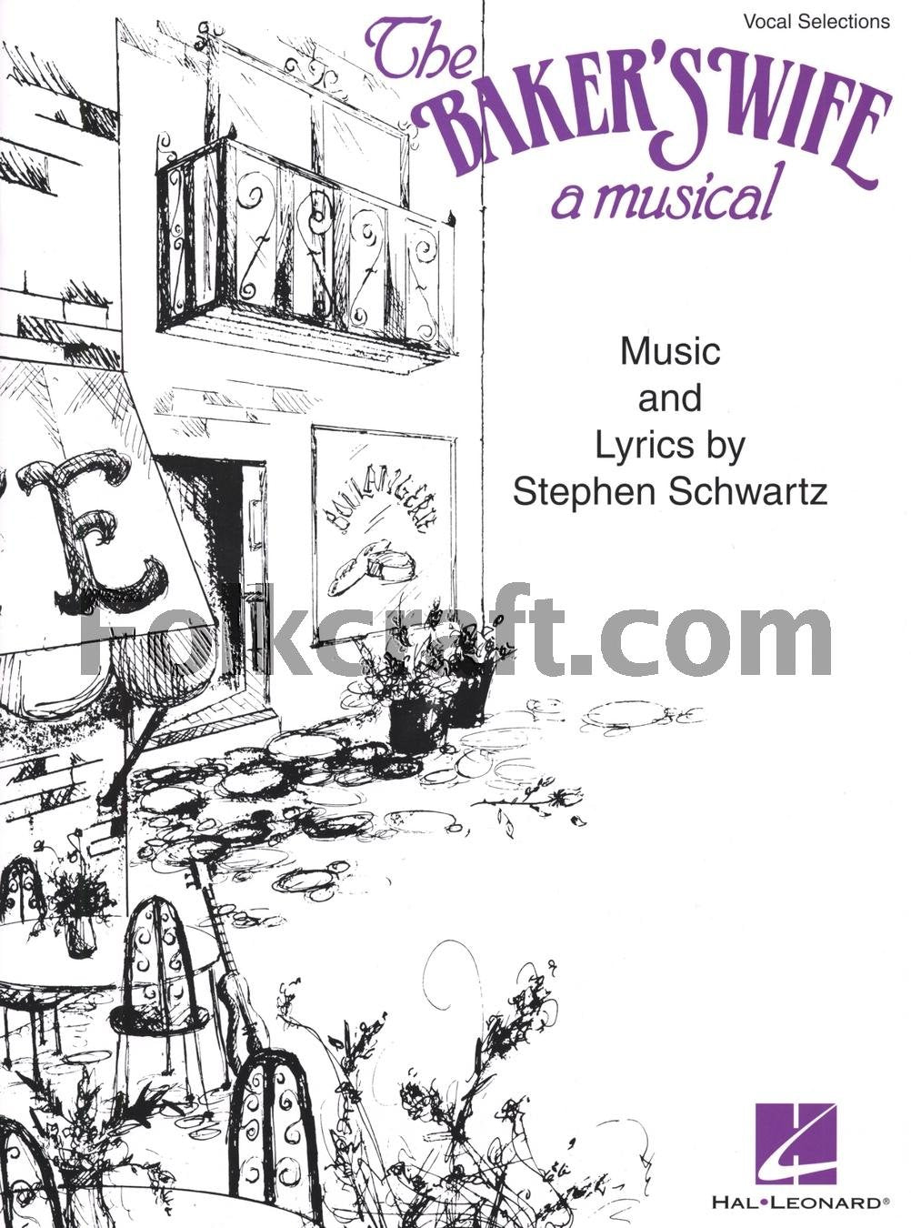 The Baker's Wife: Vocal Selections Piano, Vocal and Guitar Chords