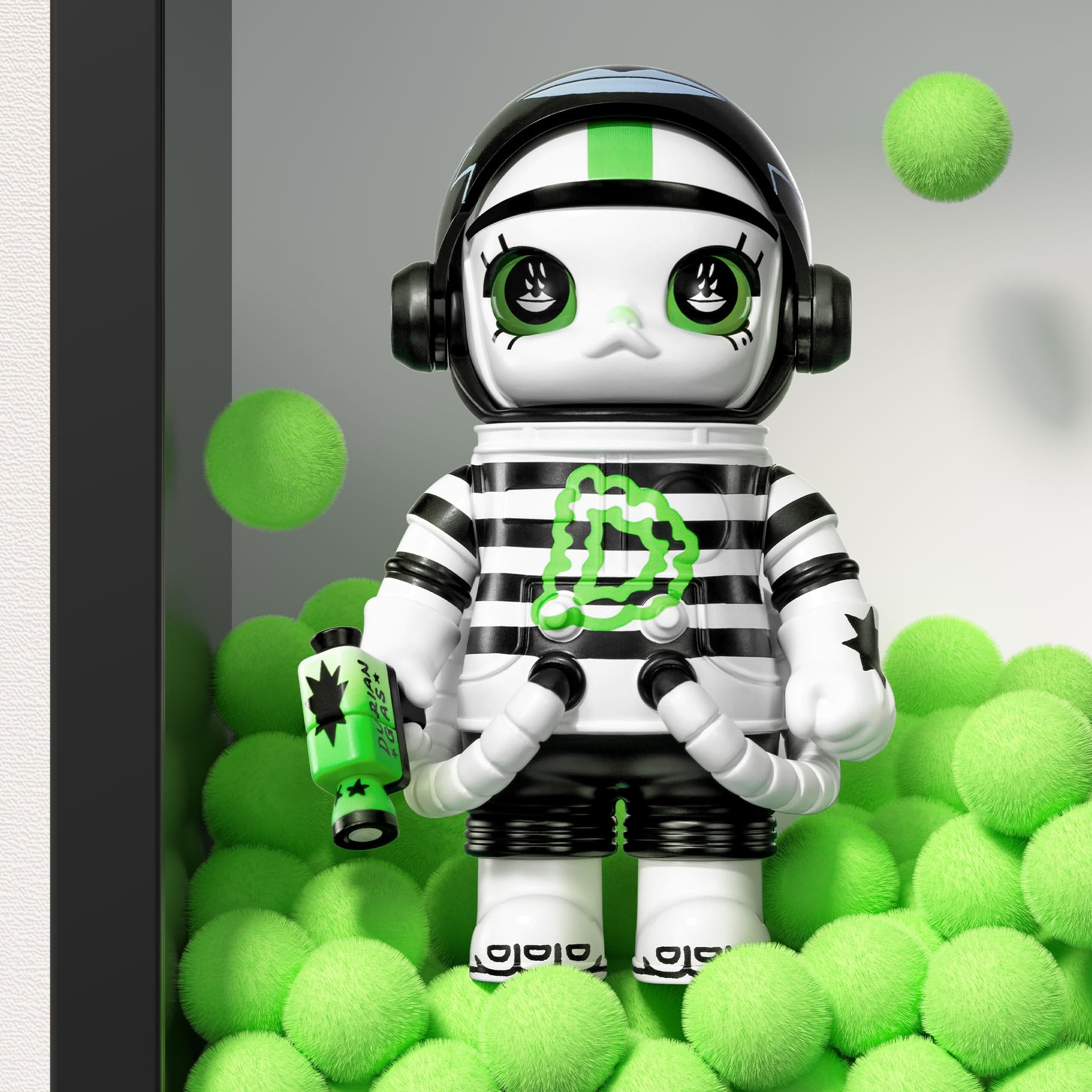 POP MART MEGA Space Molly 100% Series4 Blind Box Figures, Random Design Action Figures Collectible Toys Home Decorations, Holiday Birthday Gifts for Girls and Boys, Single Box