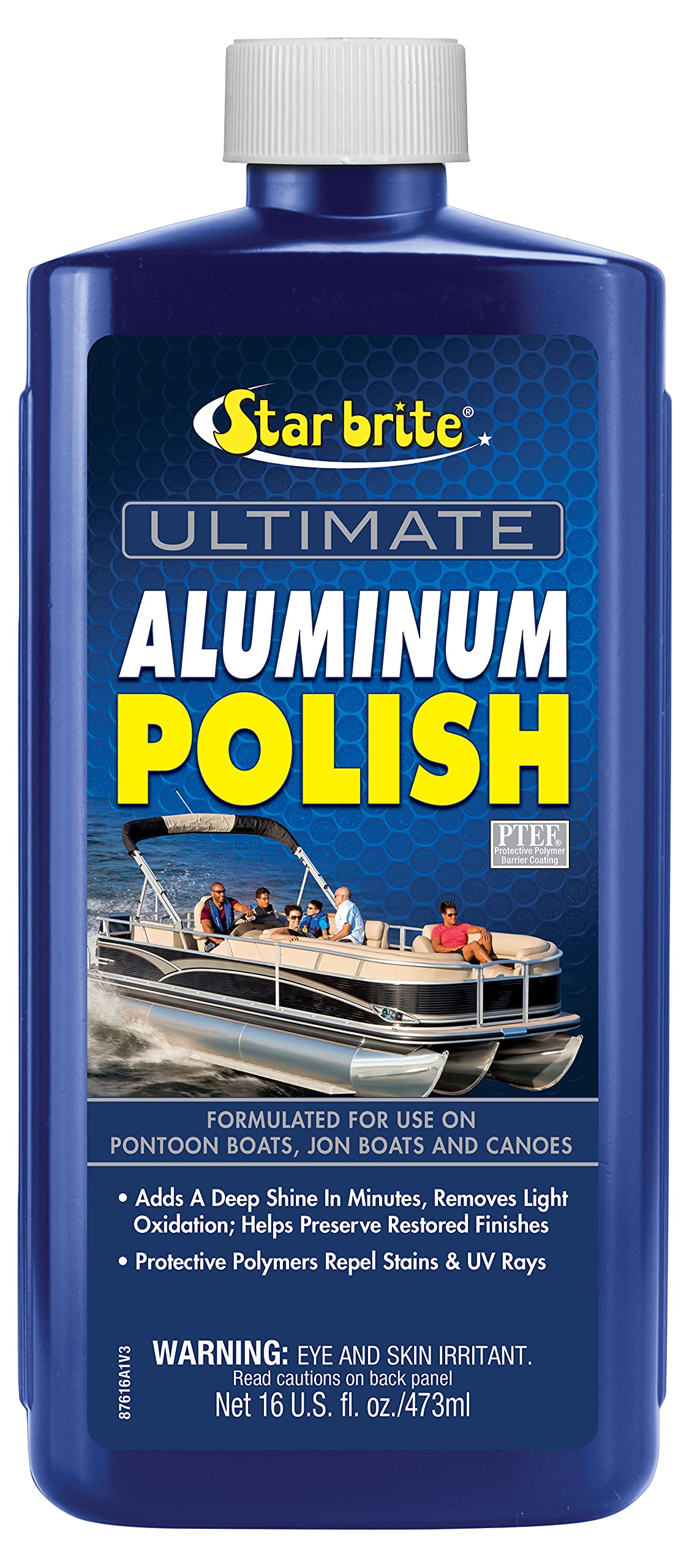 Star Brite 087616 Ultimate Aluminum Polish W/Ptef
