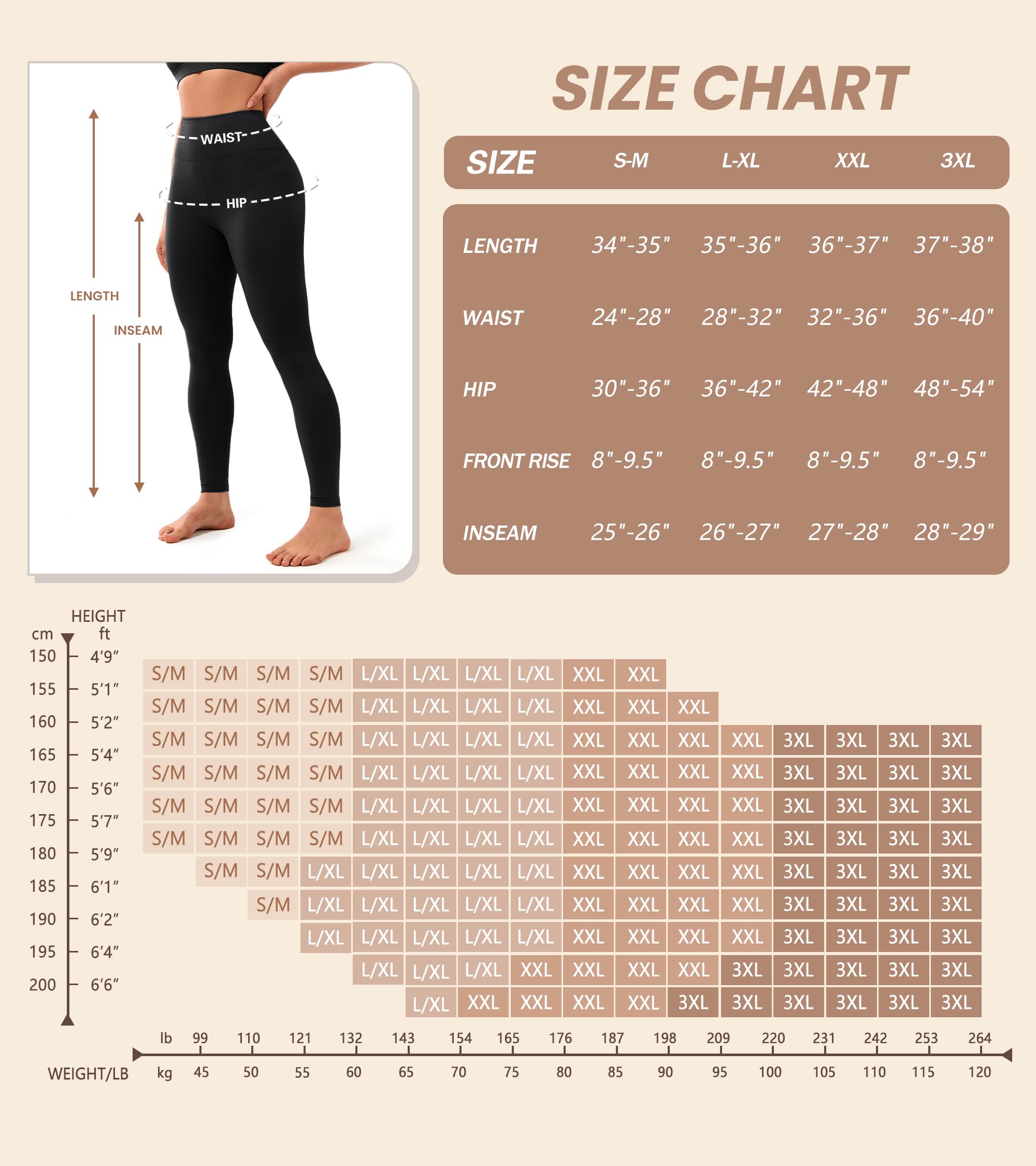 VALANDY Creamlush 4 Pack Leggings for Women-High Waisted Tummy Control Ultra Soft Yoga Pants