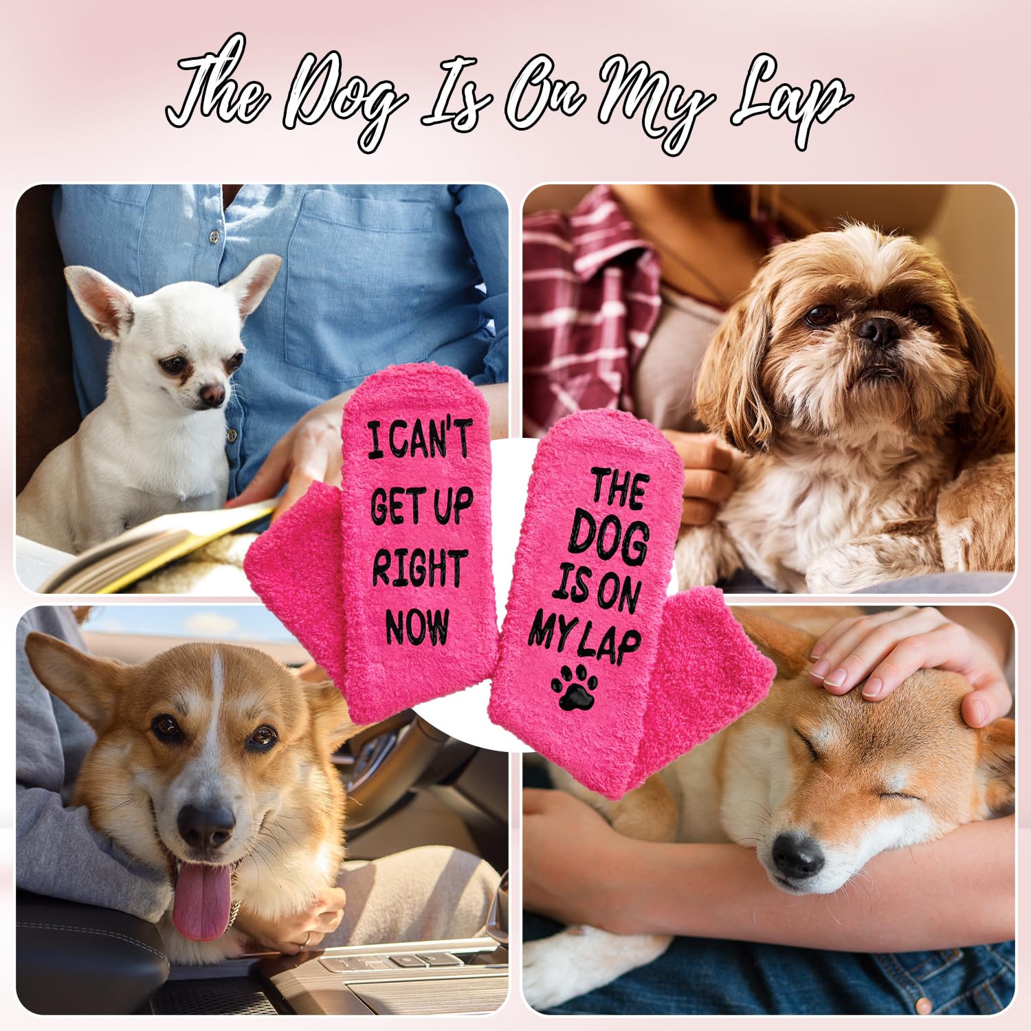 HAPPYPOP Funny Dog Mom Gifts for Mom - Gifts for Girlfriends Mom, Small Gifts for Mom, Dog Gifts for Mom, Dog Mom Socks