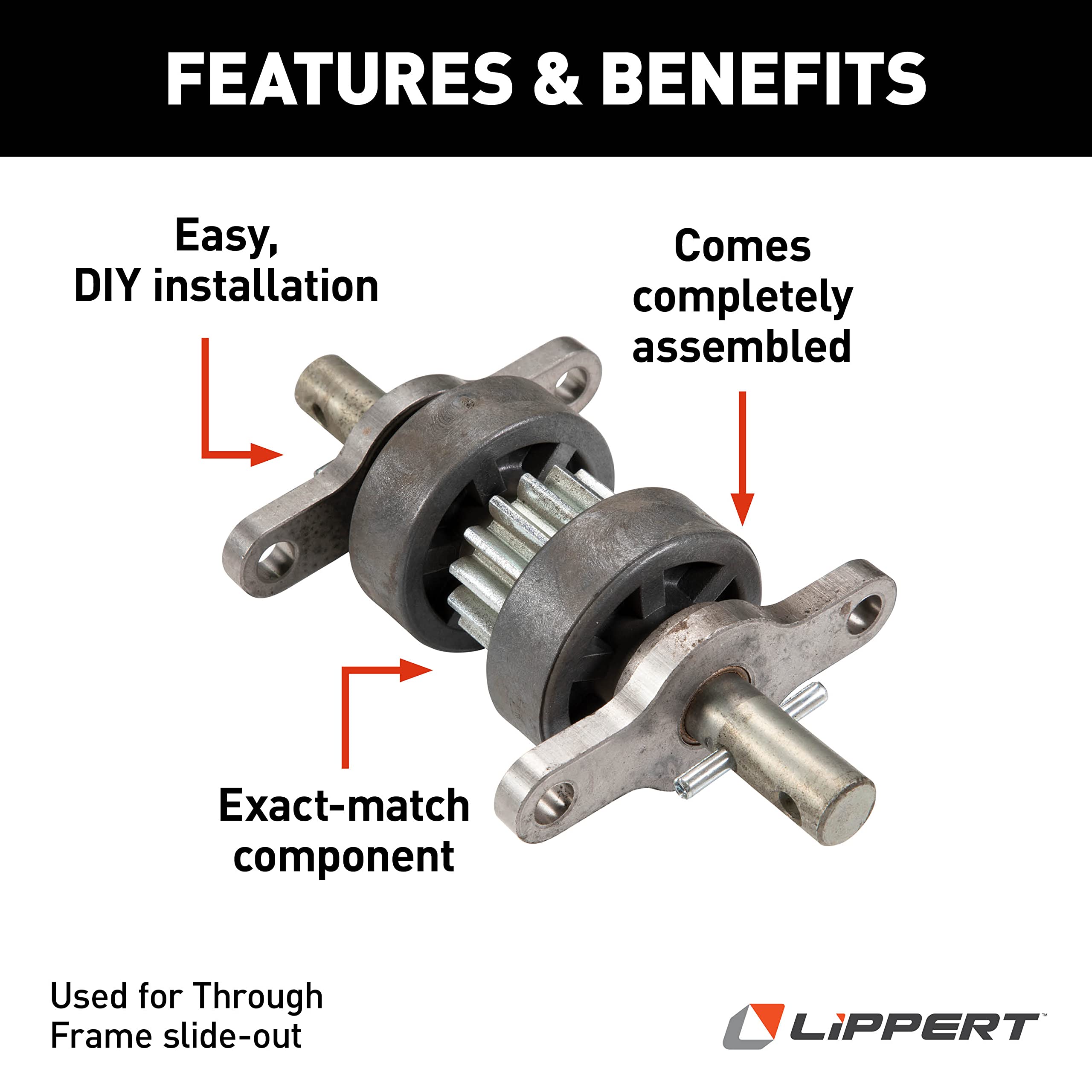 Lippert 140409 Standard Slide-Out Gear Pack (2 x 3 and 3 x 3)