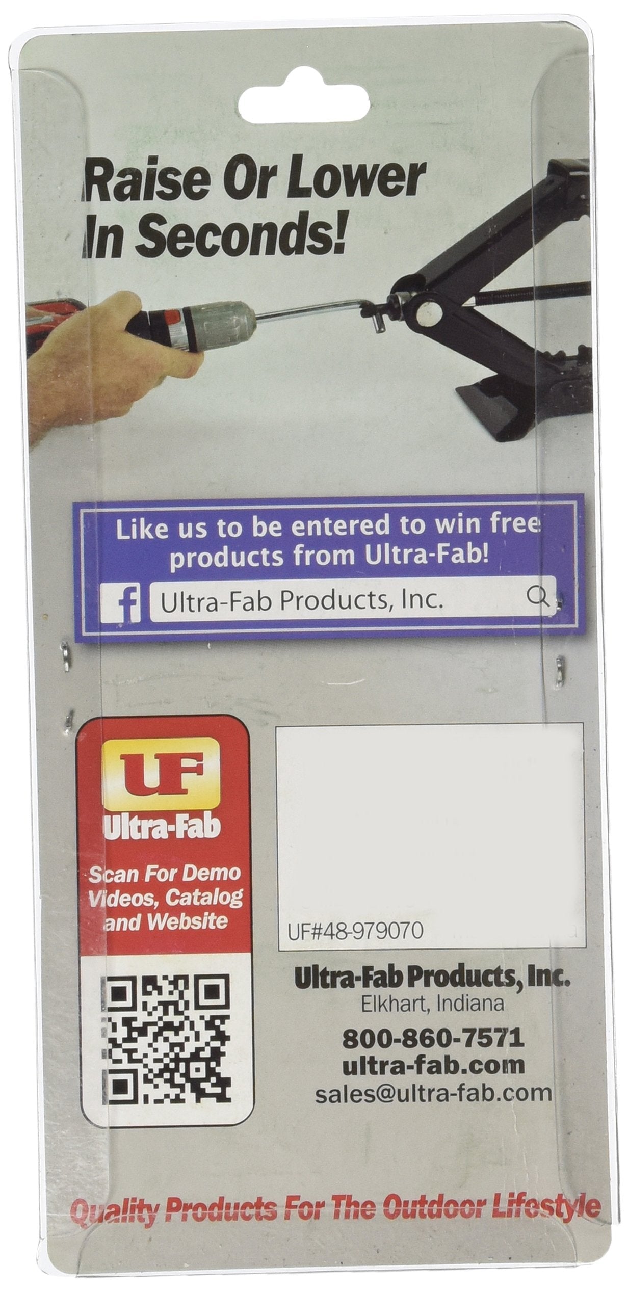 Ultra-Fab Products 48-979070 - Ultra J-Hook Scissor Jack Drill Attachemnt