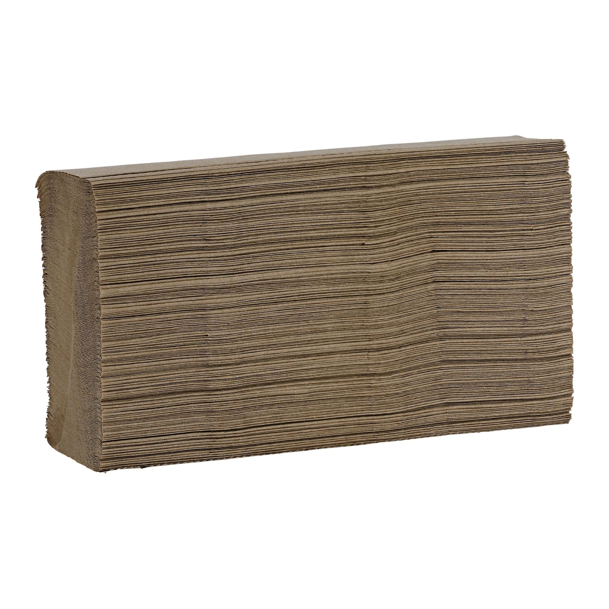 Boardwalk B6202 9 in. x 9-9/20 in. Multifold Paper Towels - Natural (16/Carton)
