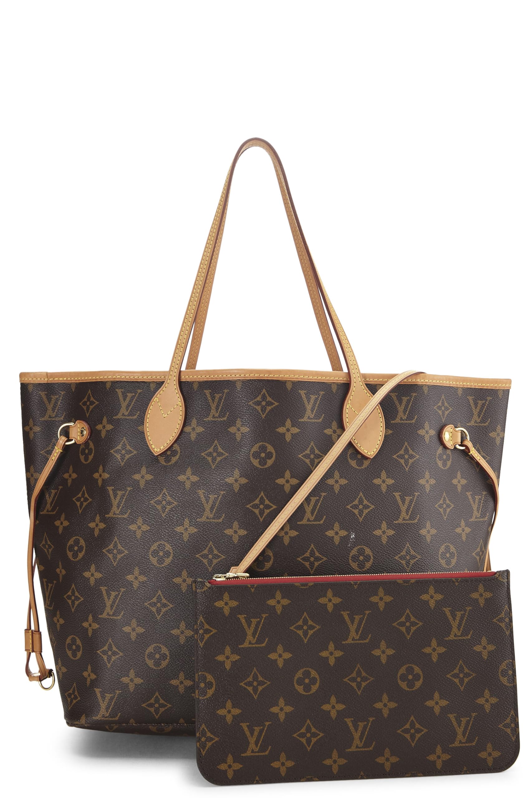 Louis Vuitton, Pre-Loved Monogram Canvas Neo Neverfull GM, Red