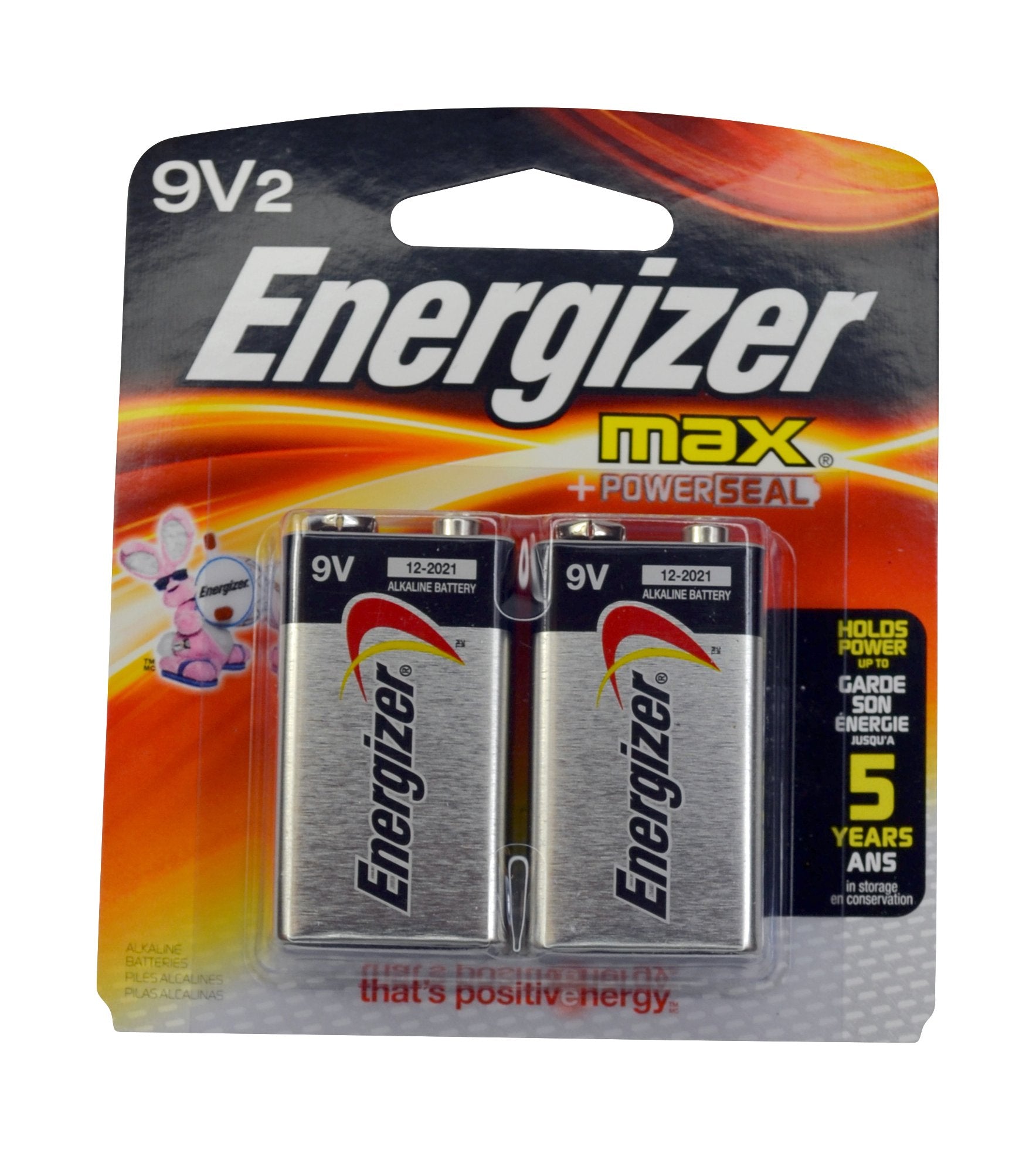 Energizer 2513 Max Alkaline 9 V Battery 522BP