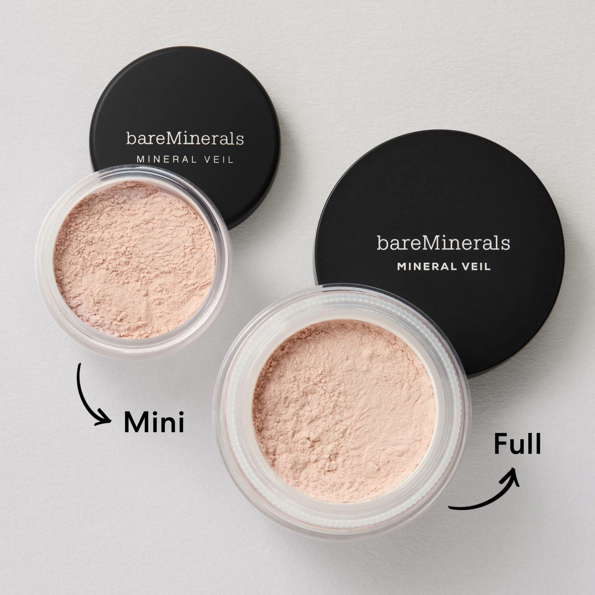 bareMinerals Mineral Veil Translucent Setting Powder, Weightless Blurring, Baking + Finishing Powder Makeup, Extends Makeup Wear, Talc Free, Vegan