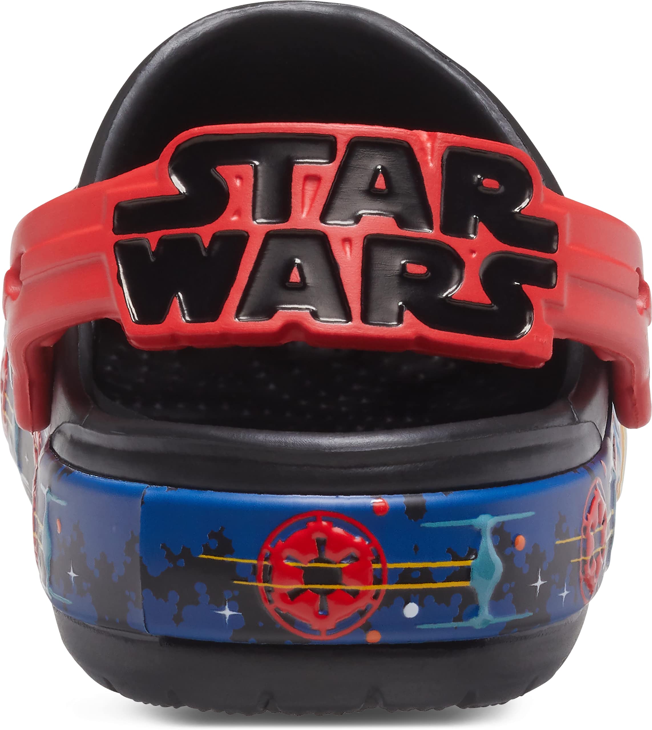 Crocs Kids’ Star Wars Light Up Clog | Light Up Shoes , Black, 11 Little Kid