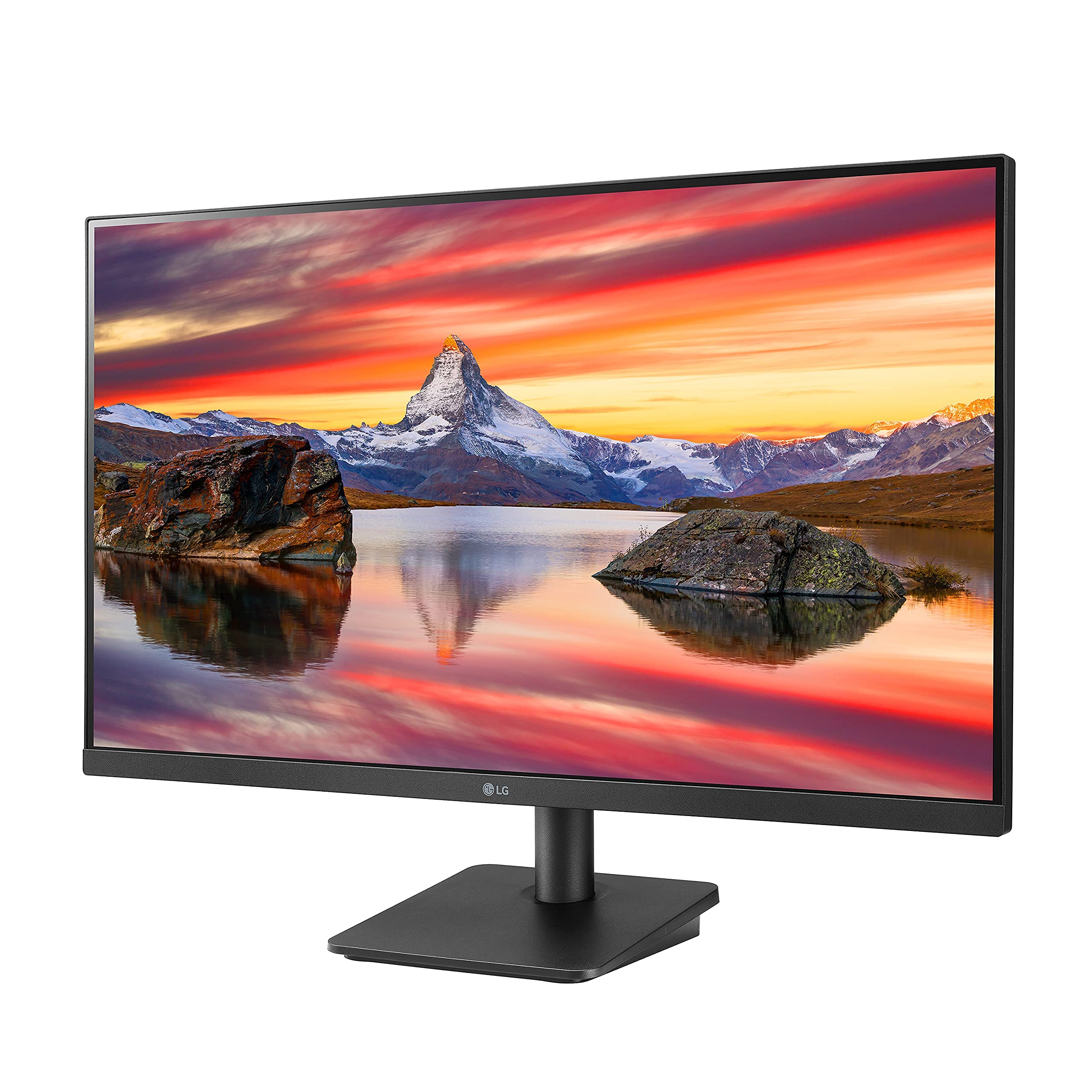 LG 27MP400-B 27 Inch Monitor Full HD (1920 x 1080) IPS Display with 3-Side Virtually Borderless Design, AMD FreeSync and OnScreen Control – Black