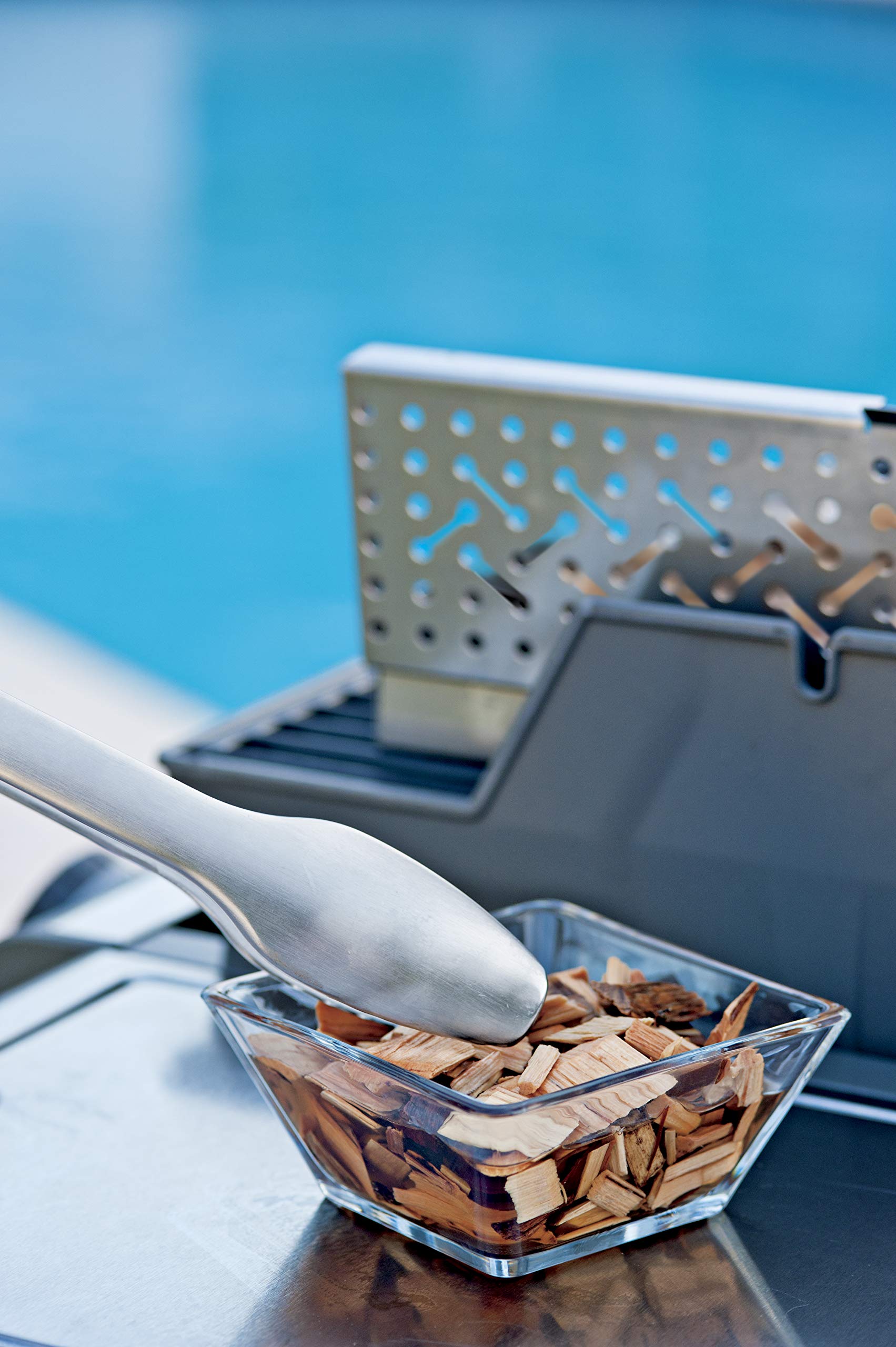 Weber Universal Stainless Steel Smoker Box, 9.8" L x 4.5" W x 2" H