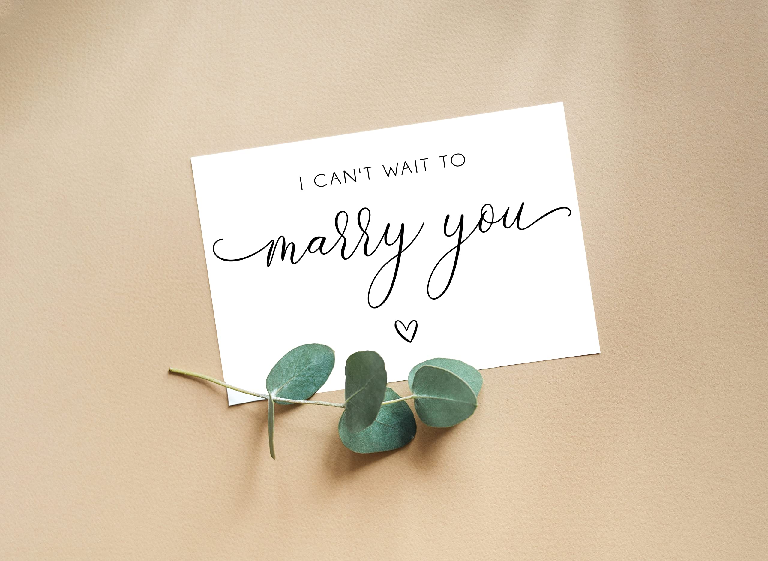 I Cant Wait To Marry You - Bride To Groom Wedding Day Card - Letters To My Husband From Wife - Love Gift For Him - Fiancé Gifts - Vows