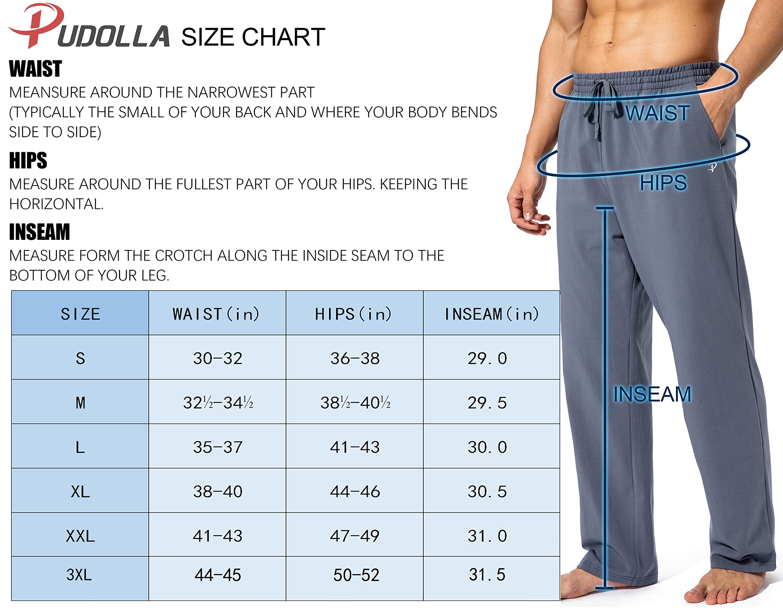 Pudolla Men's Cotton Yoga Sweatpants Athletic Lounge Pants Open Bottom Casual Jersey Pants for Men with Pockets (Green Large)