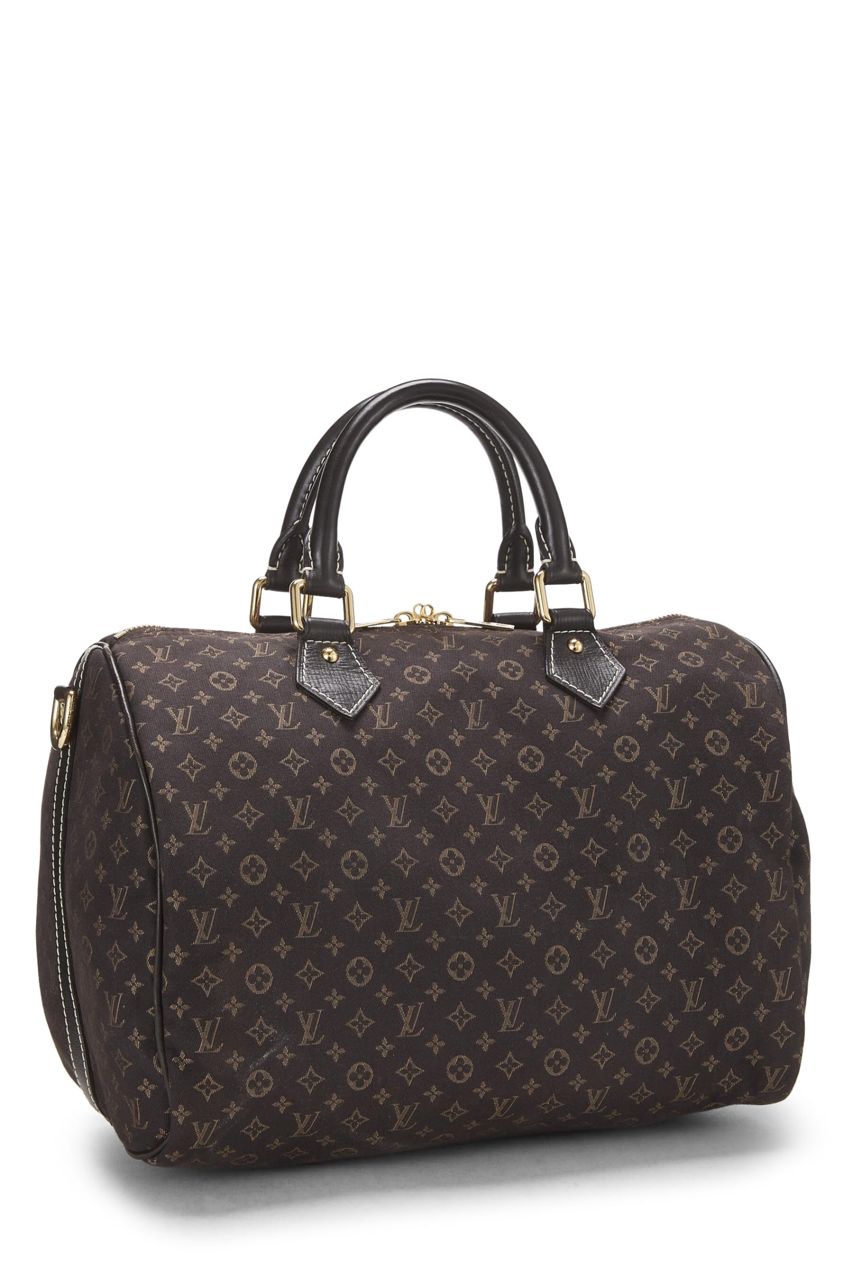 Louis Vuitton, Pre-Loved Brown Monogram Idylle Canvas Speedy Bandouliere 30, Brown