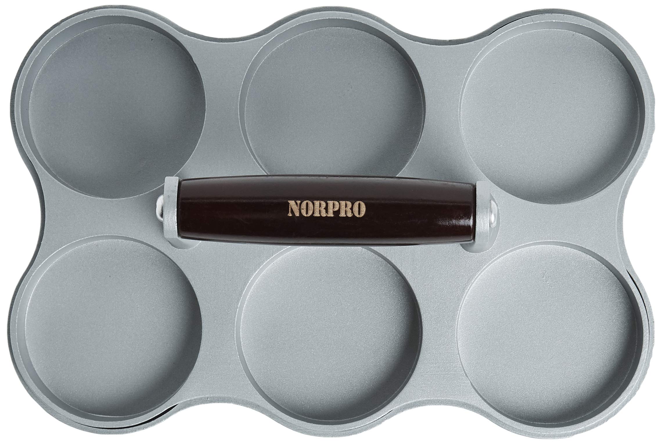 Norpro Mini Burger Press, 1 EA, gray