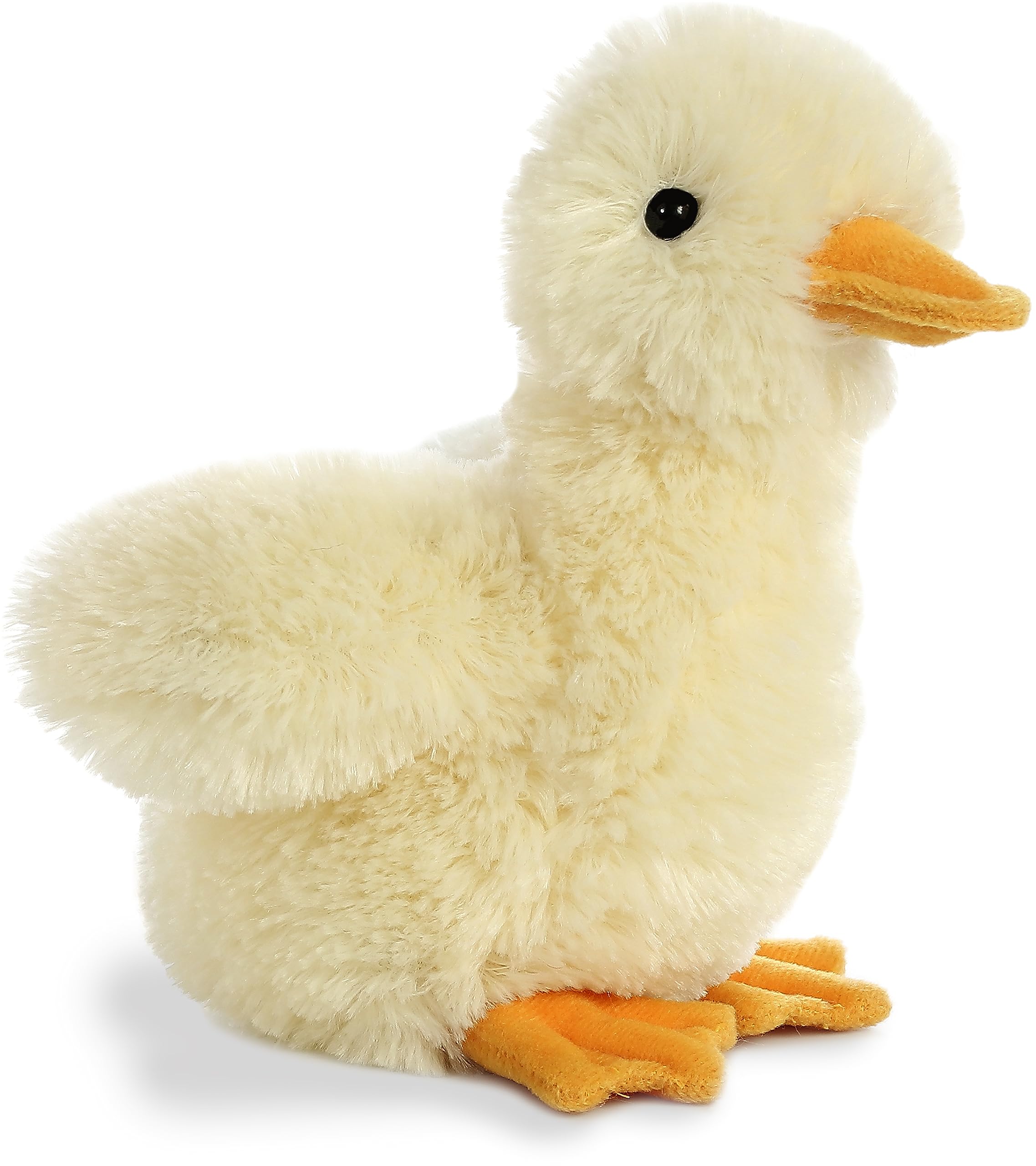 Aurora® Adorable Mini Flopsie™ Duckling Stuffed Animal - Playful Ease - Timeless Companions - Yellow 8 Inches
