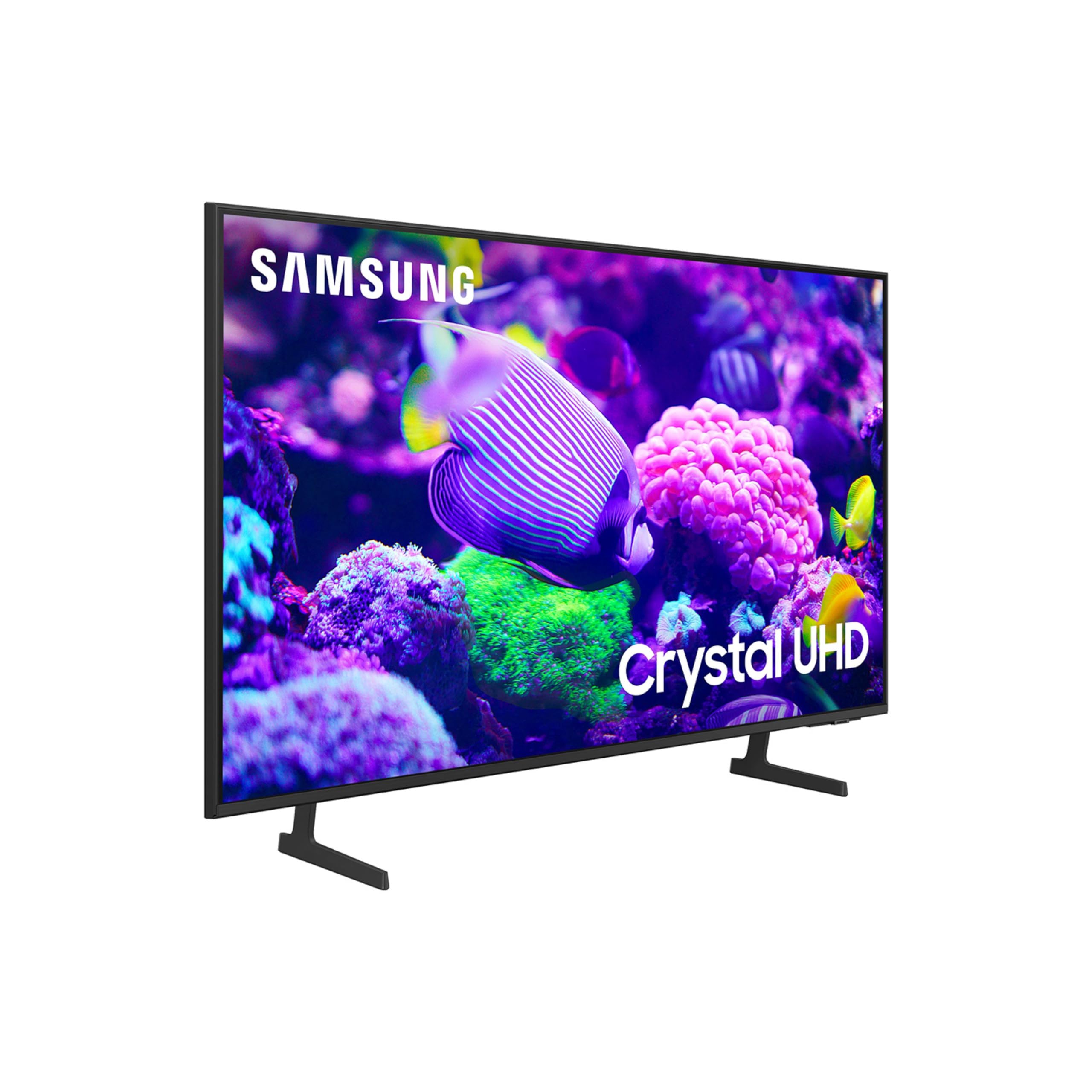 SAMSUNG 55-Inch Class Crystal UHD 4K DU7200 Series HDR Smart TV w/Object Tracking Sound Lite, PurColor, Motion Xcelerator, Mega Contrast, Q-Symphony (UN55DU7200, 2024 Model)