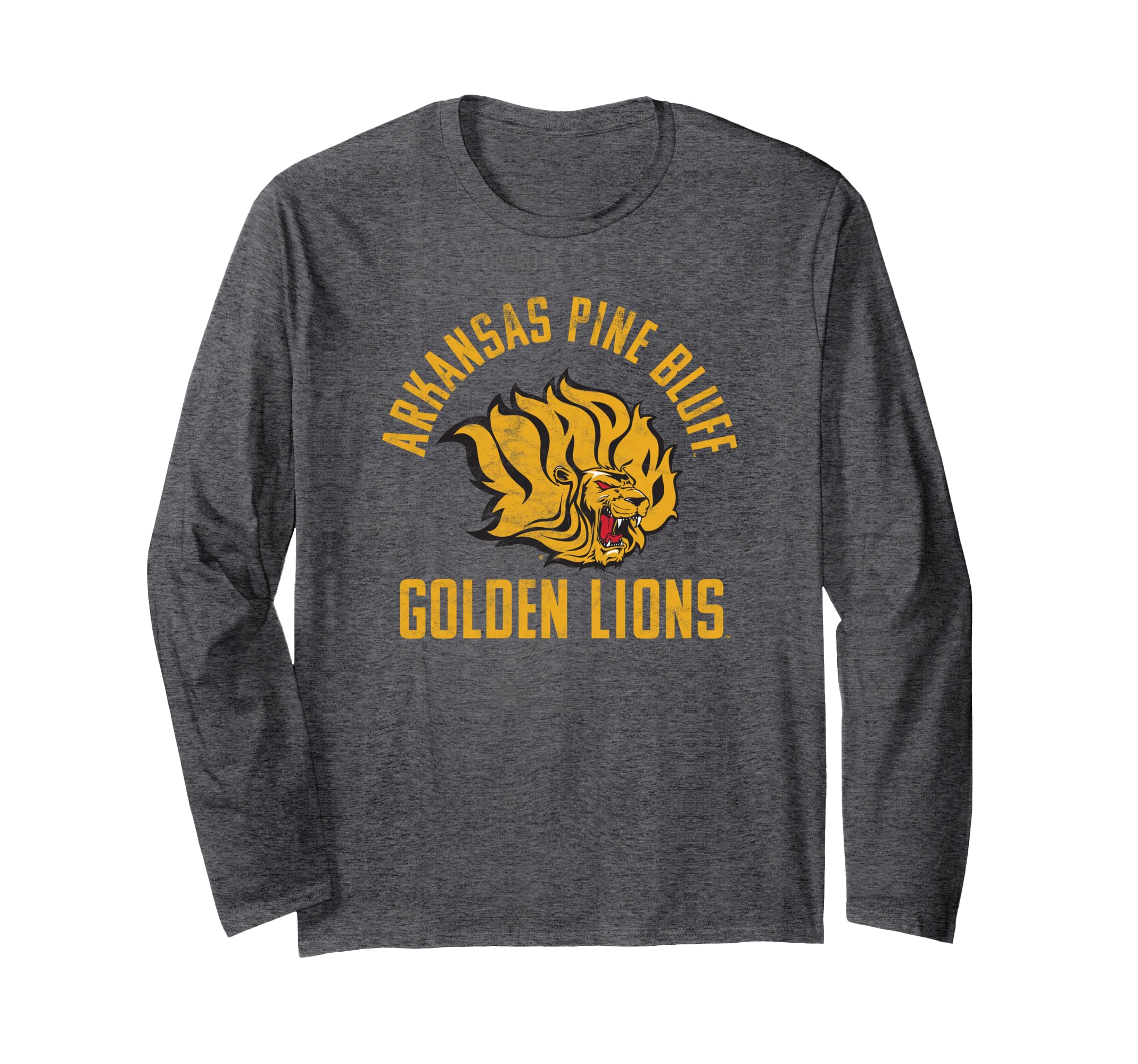 Arkansas Pine Bluff UAPB Golden Lions Large Long Sleeve T-Shirt