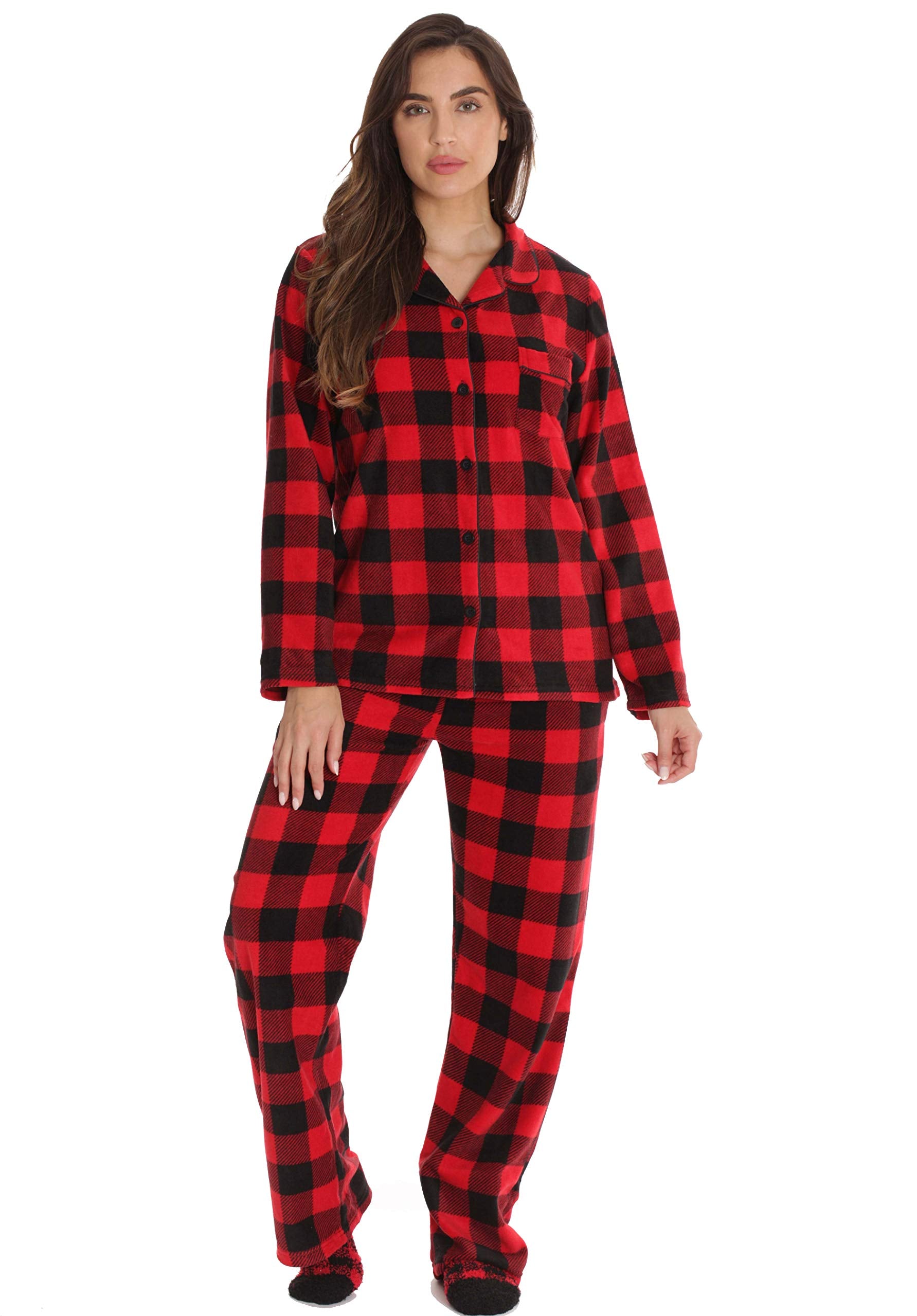 #followme Printed Fleece Family Pajamas - Mens 44926-10195-XXXL