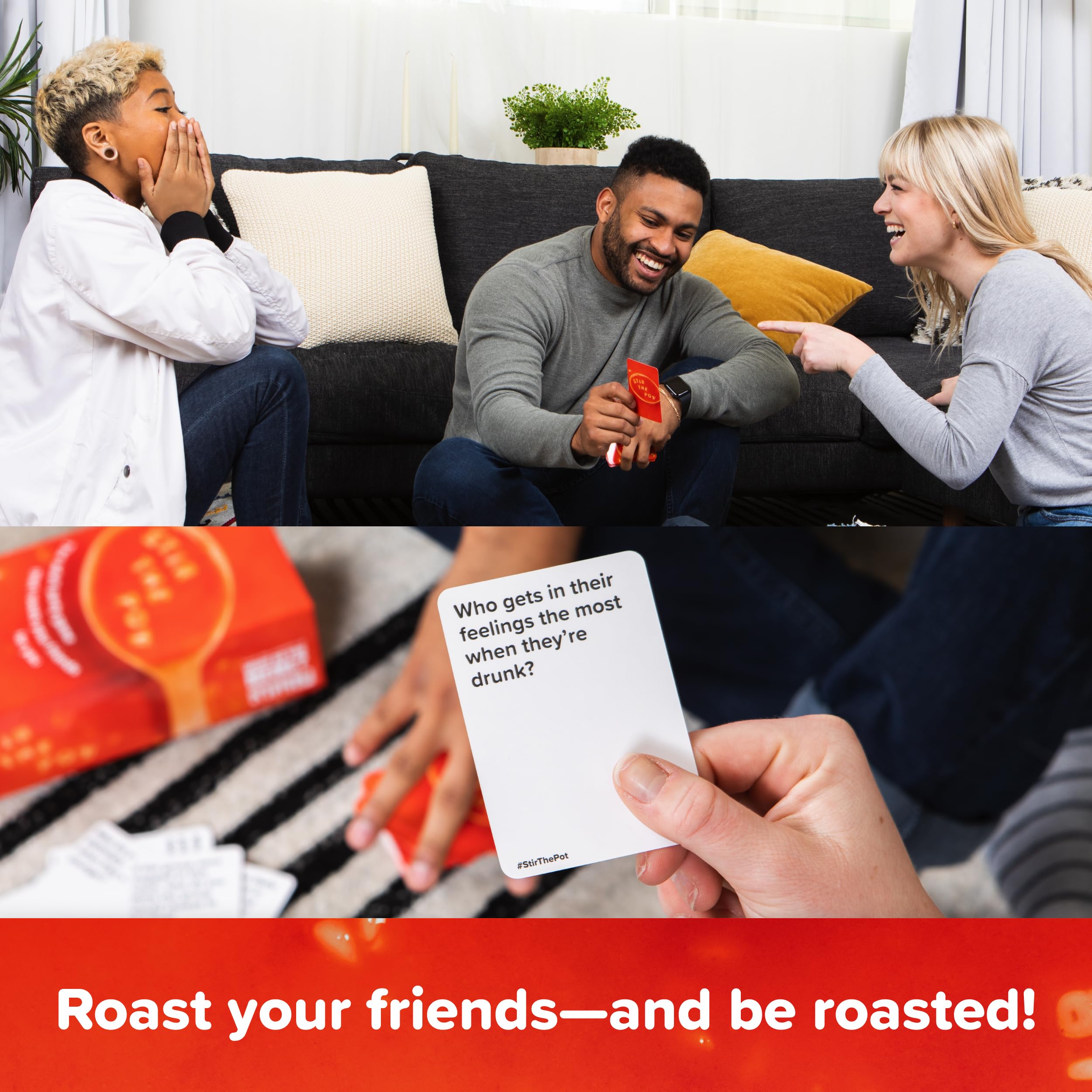 WHAT DO YOU MEME? Stir The Pot - The Party Game That Roasts Your Friends - Adult Card Games for Game Night