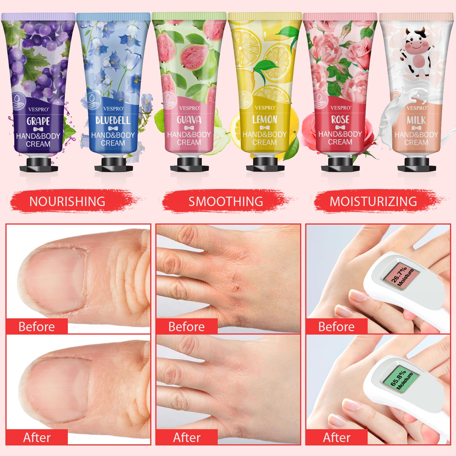 210 Pack Hand Cream Gifts Set For Women, Mothers Day Gifts for Mom, Hand Lotion Travel Size for Dry Cracked Hands, Hand Lotion Bulk for Teacher Appreciation Gifts and Wedding Welcome Bag Stuffers