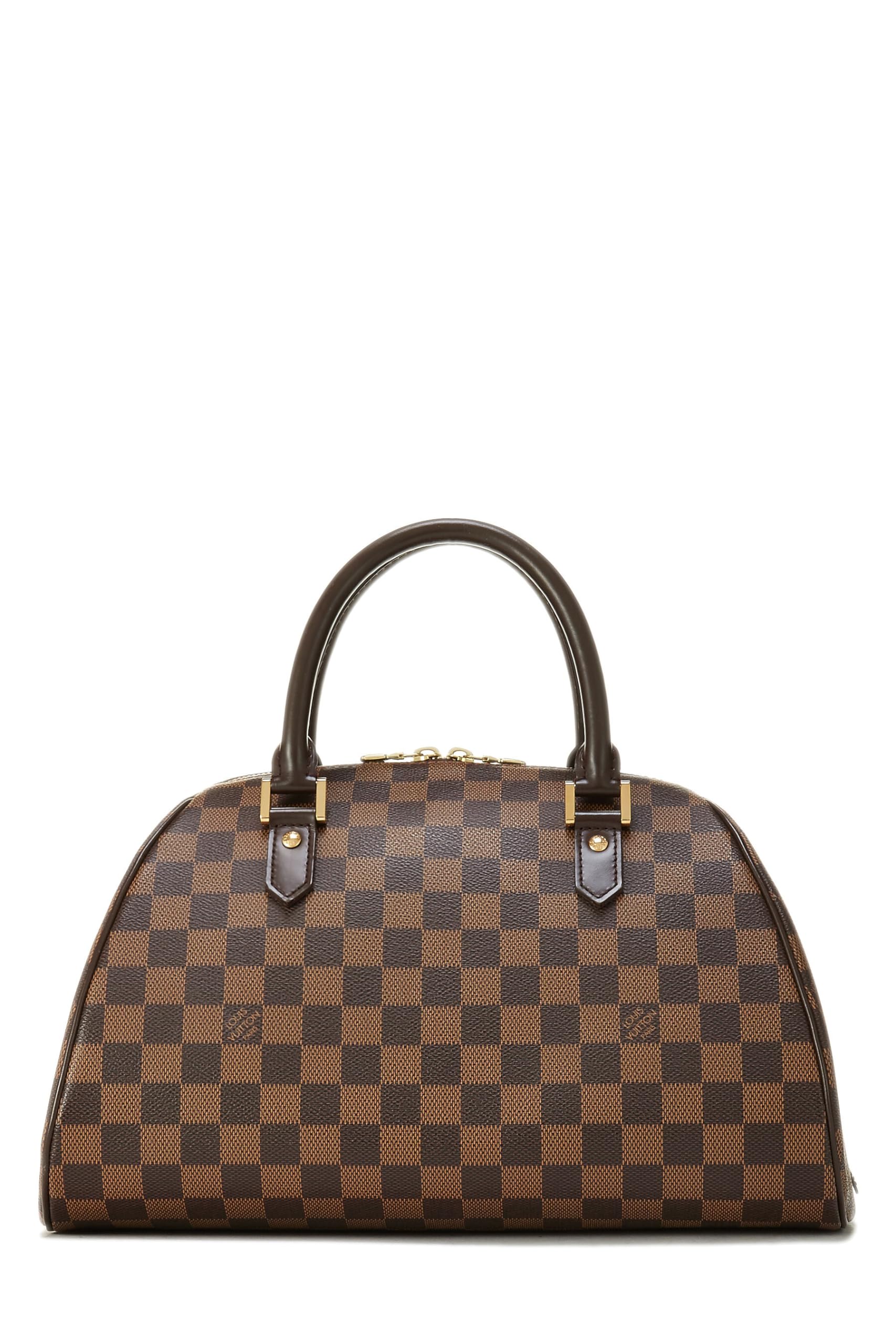 Louis Vuitton, Pre-Loved Damier Ebene Ribera MM, Brown