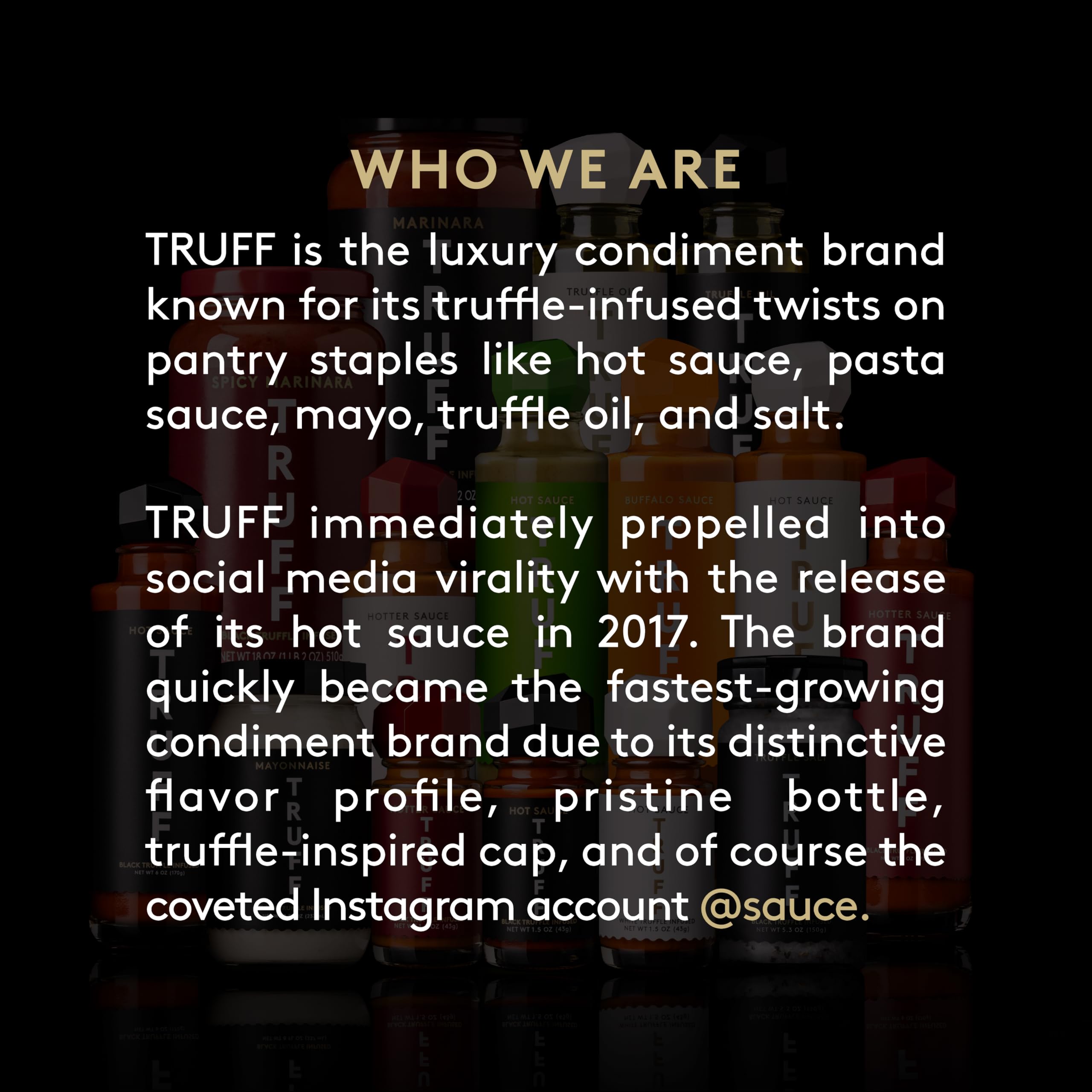 TRUFF Hot Sauce, Gourmet Hot Sauce with Ripe Chili Peppers, Black Truffle, Organic Agave Nectar, An ultra unique Flavor Experience in a 6 oz Bottle (2 Pack)