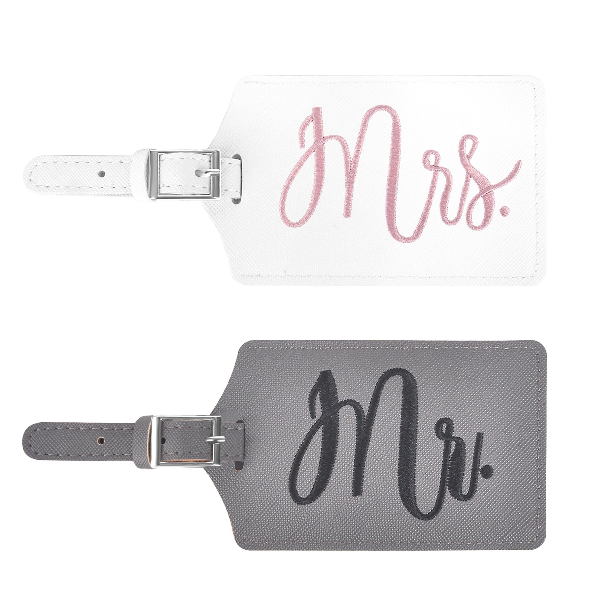 Wedding Gifts for Couples 2025, Mrs Gifts Tags, Luggage Tags for Suitcases, Bridal Shower Gifts for Vacation, Bride Gifts Travel Essentials for Women