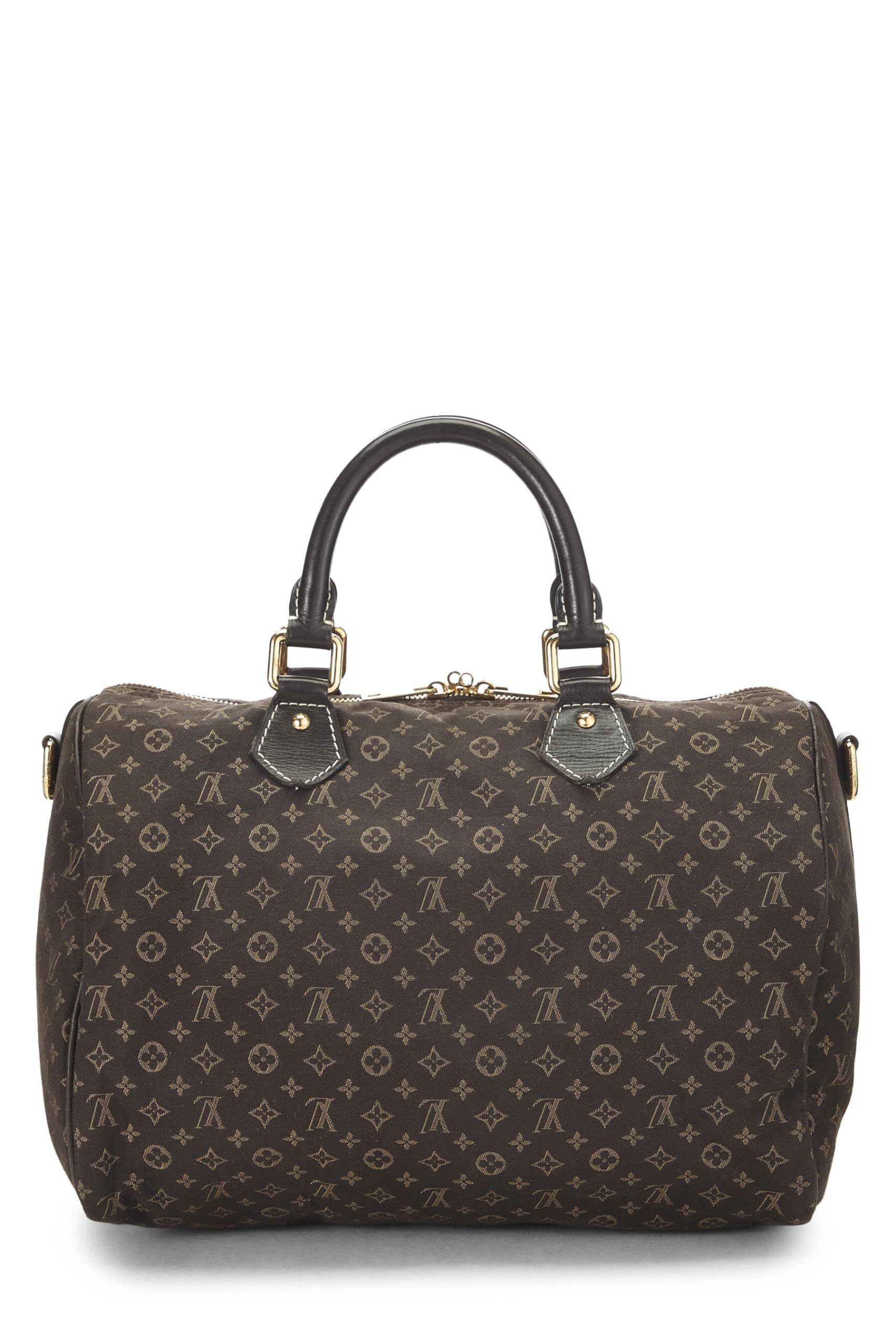 Louis Vuitton, Pre-Loved Brown Monogram Idylle Canvas Speedy Bandouliere 30, Brown