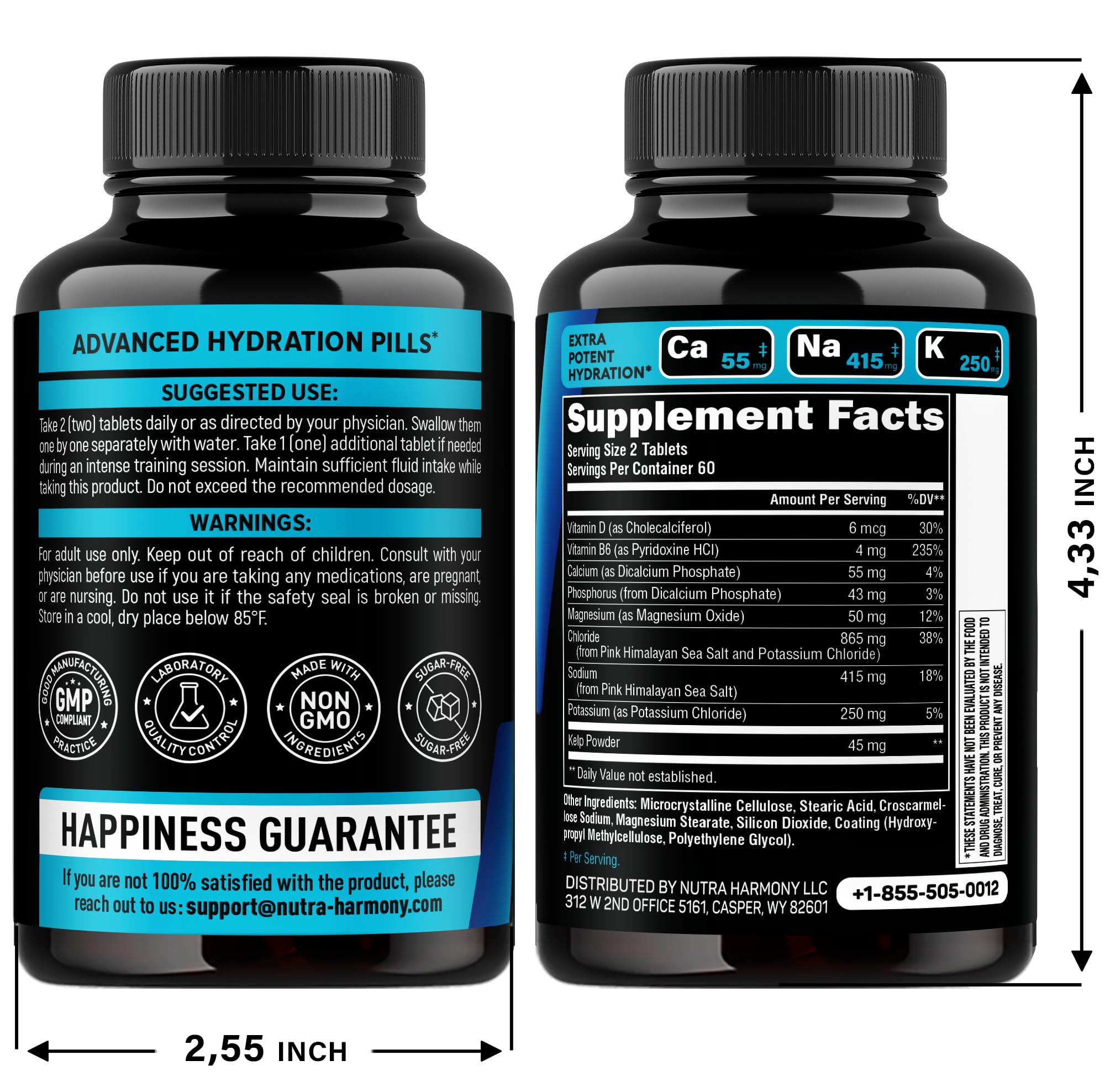 NUTRAHARMONY Electrolytes Tablets & Multivitamins for Men Capsules