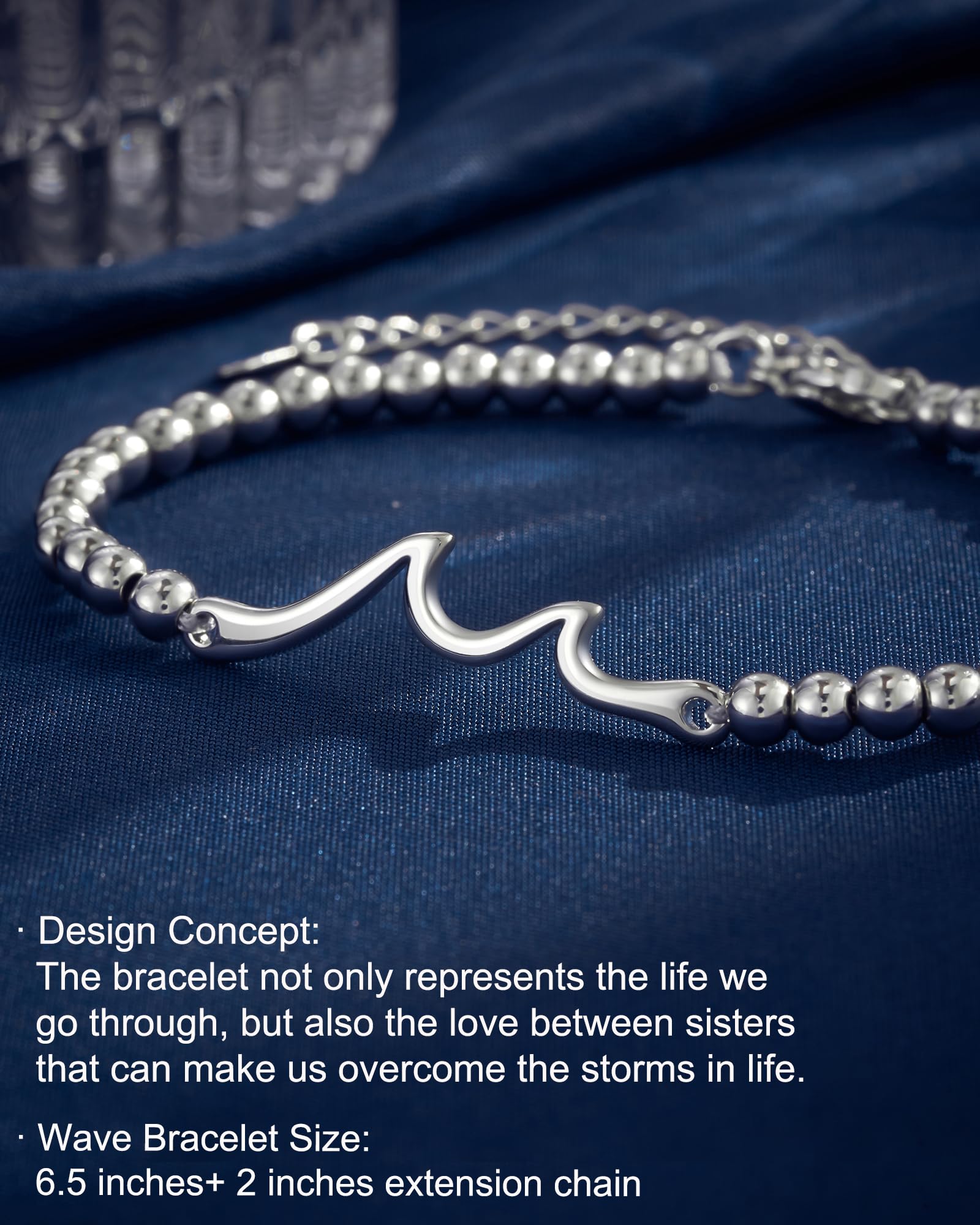 Tarsus Gifts for Sister, Sister Birthday Gifts, Sisters Gifts from Sister Bracelets for Women Christmas Gifts