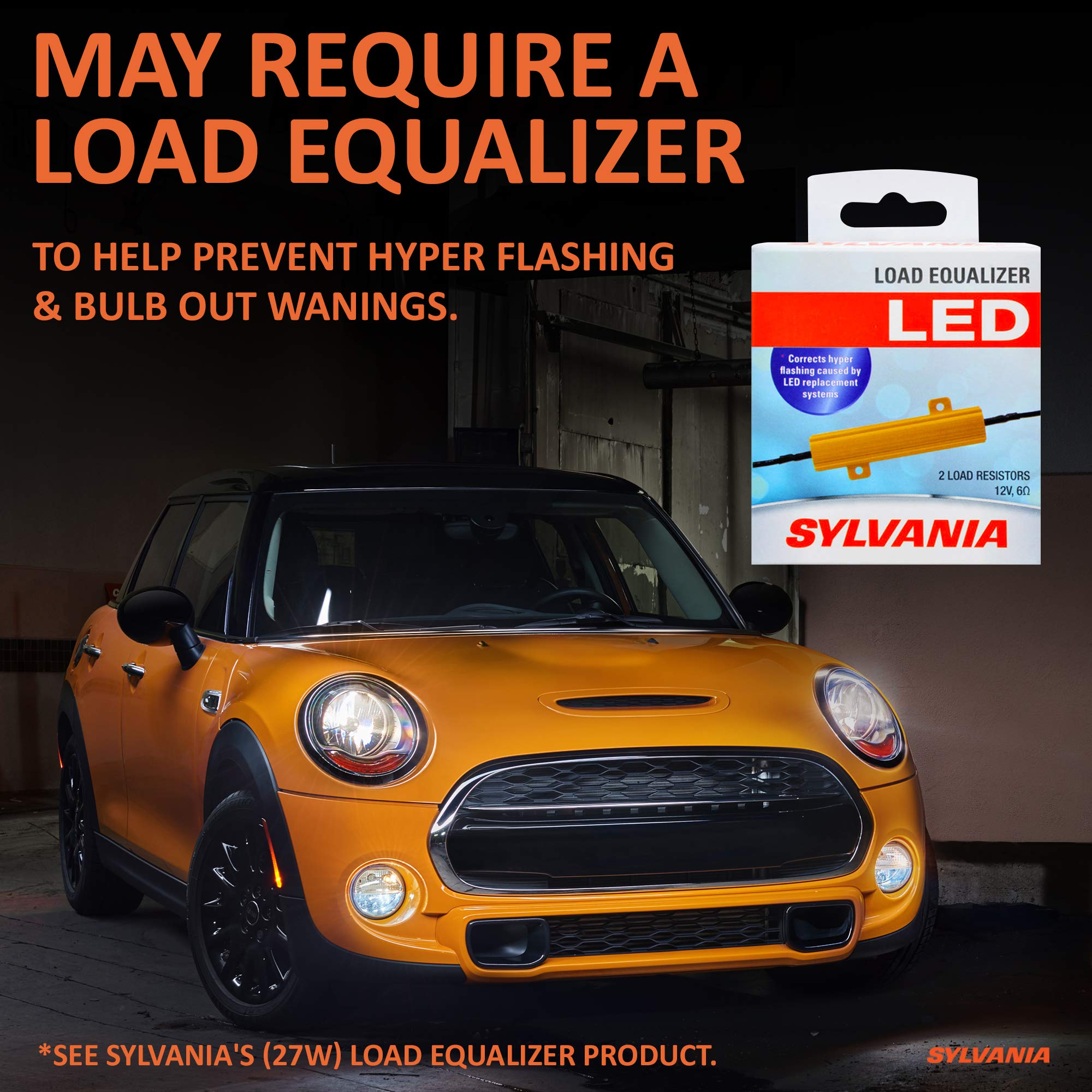 SYLVANIA - 7443 T20 ZEVO LED Red Bulb - Bright LED Bulb, Ideal for Stop and Tail Lights (Contains 2 Bulbs)