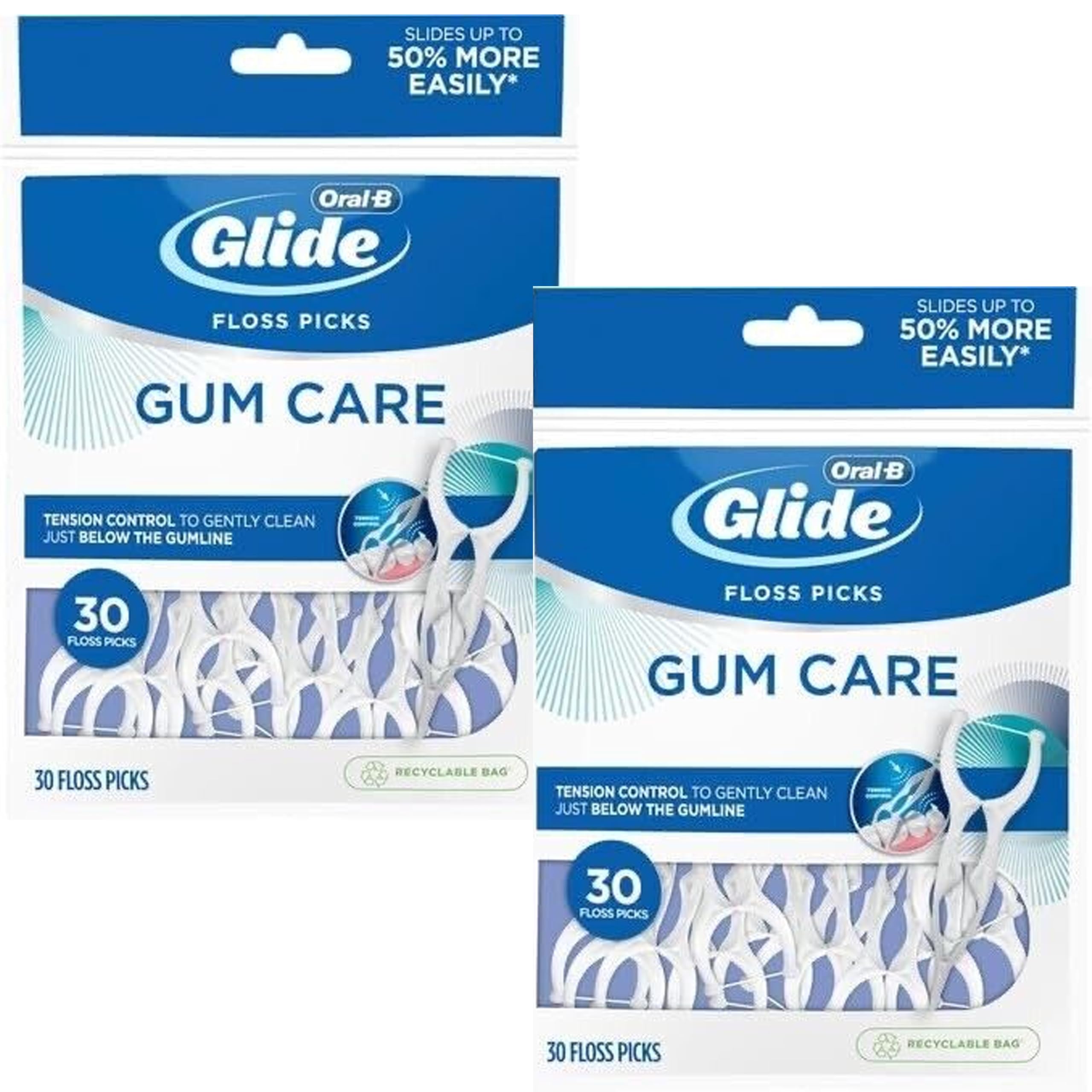 GLIDE - 749931 Glide Pro-Health Advanced Floss Picks 30 Ea (Pack of 12)