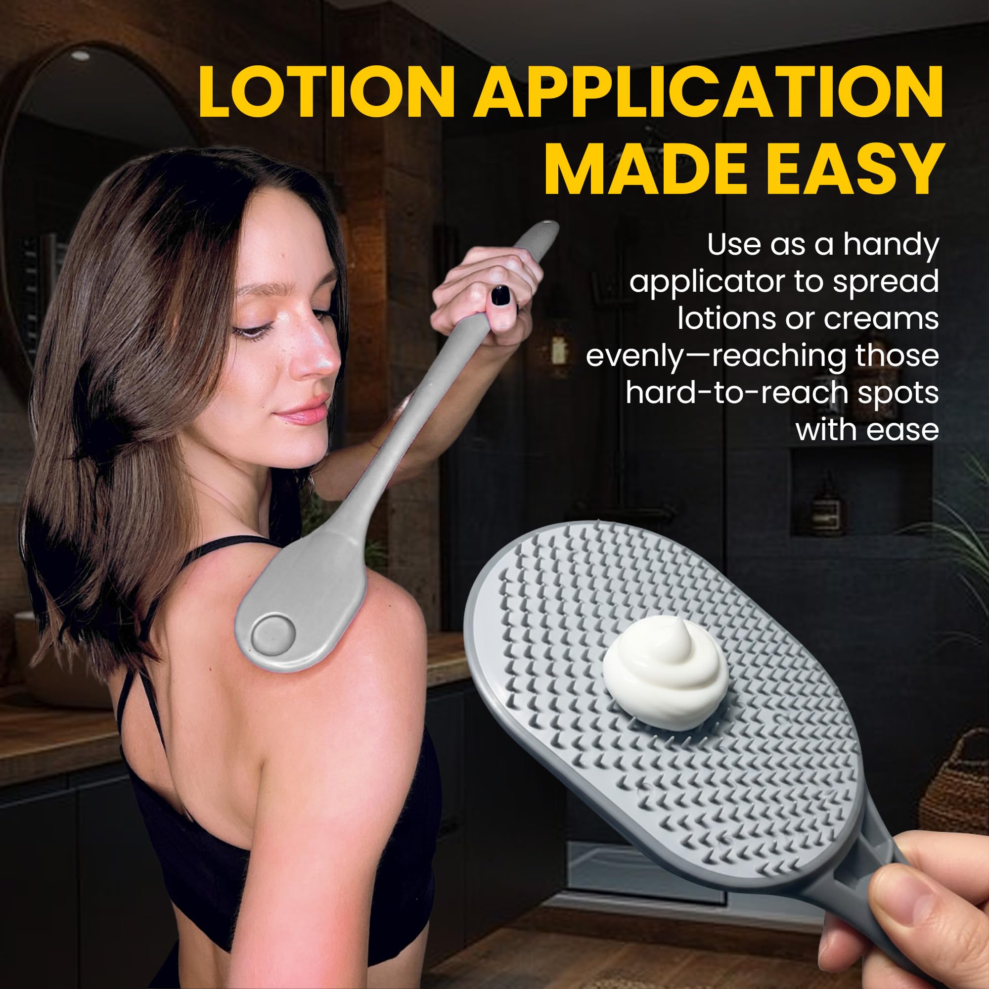 The Ultimate Back Scratcher, Scalp Massager, Back Massager & Exfoliator Large Scratch Surface, Gifts for Men Women, Itch & Sunburn Reliever - an All Body Scratcher Gives a Deep Soothing Scratch